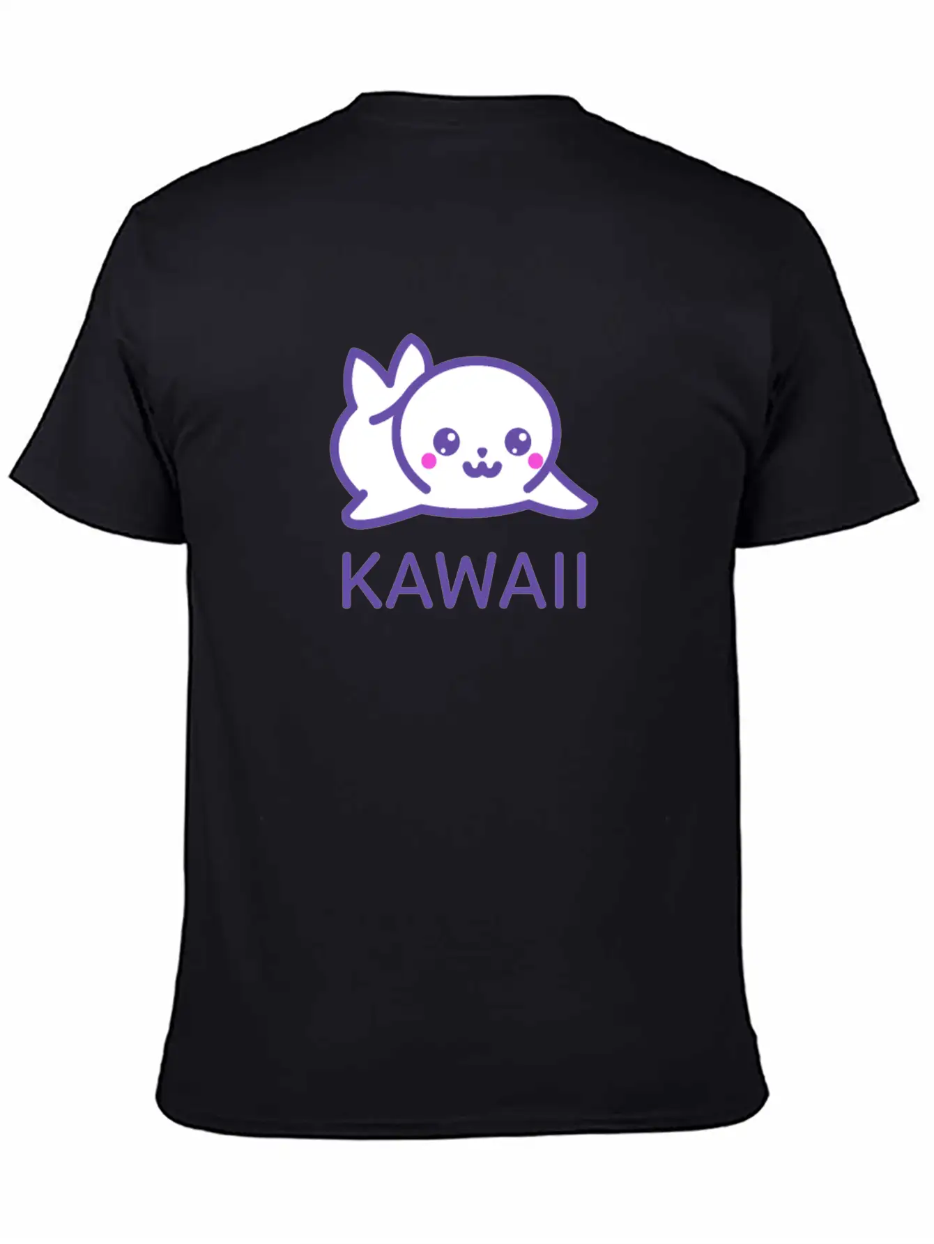 Kawaii! Cute Seal Breathable Soft Cotton T-Shirt – Timeless Casual Look