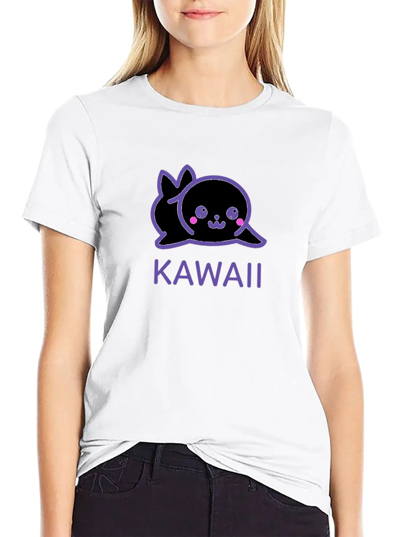 Kawaii! Cute Seal Breathable Soft Cotton T-Shirt – Timeless Casual Look