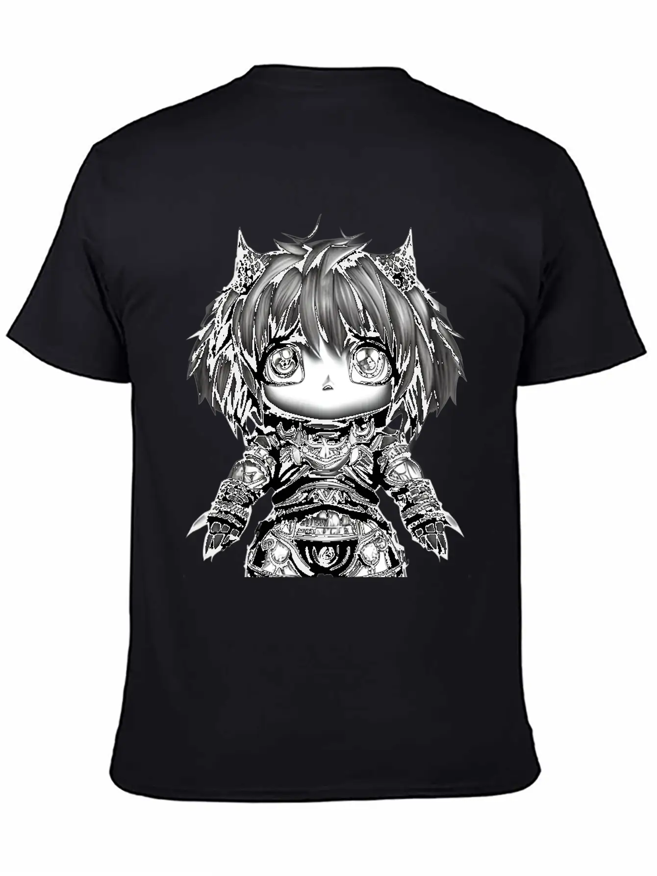 Kawaii Fantasy Character Unisex Casual T-Shirt – Clean Design For Daily Comfort