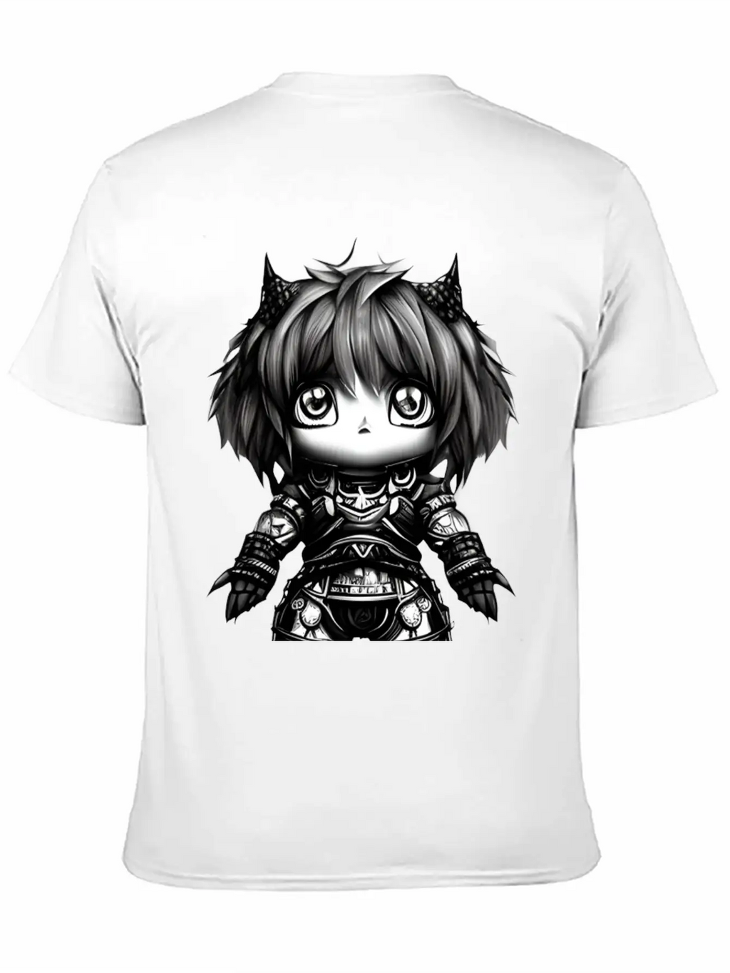 Kawaii Fantasy Character Unisex Casual T-Shirt – Clean Design For Daily Comfort