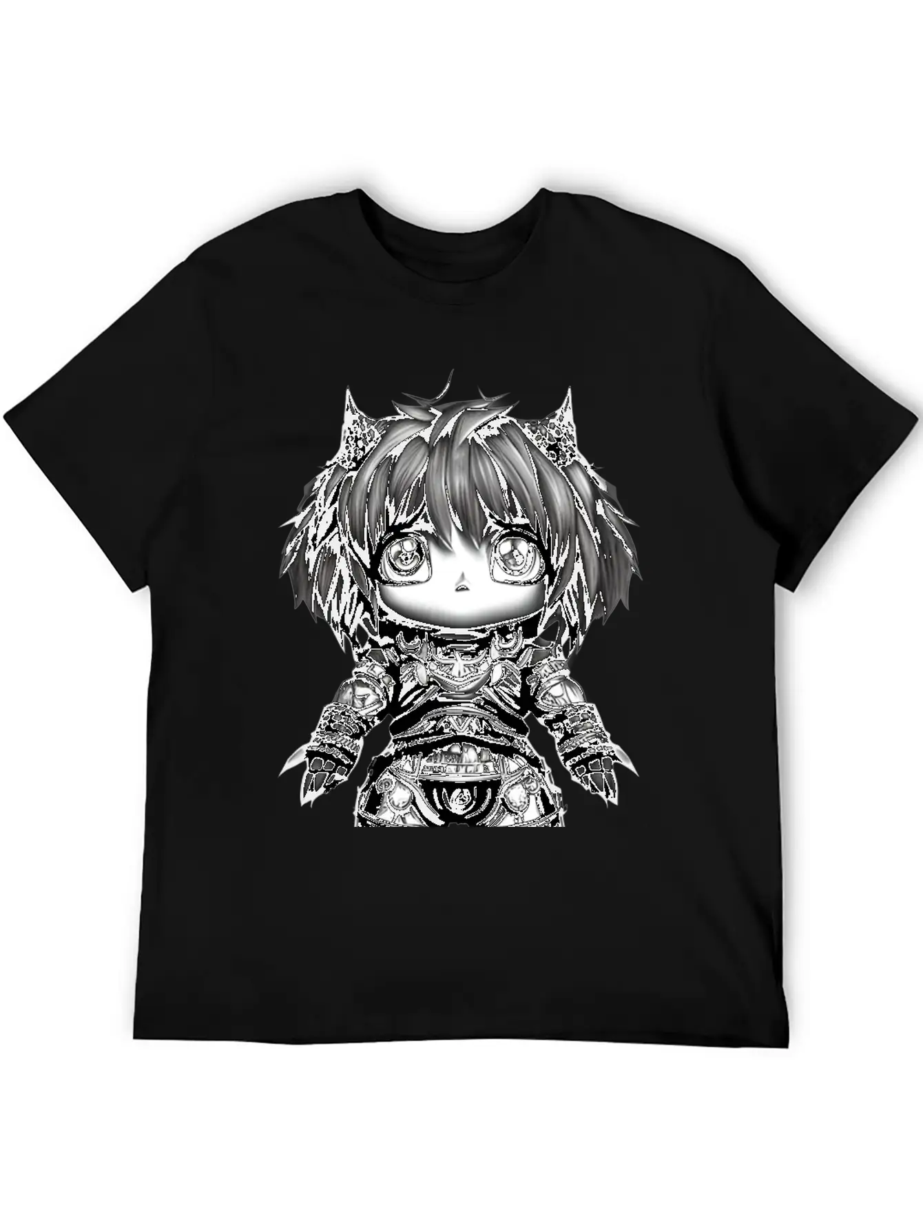 Kawaii Fantasy Character Unisex Casual T-Shirt – Clean Design For Daily Comfort
