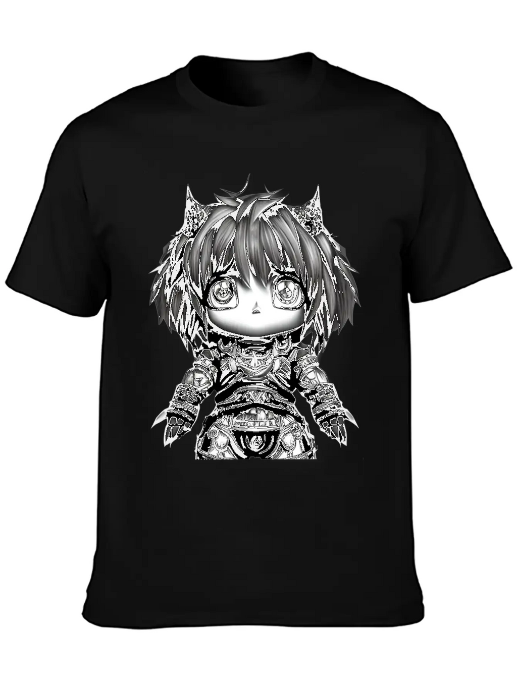 Kawaii Fantasy Character Unisex Casual T-Shirt – Clean Design For Daily Comfort