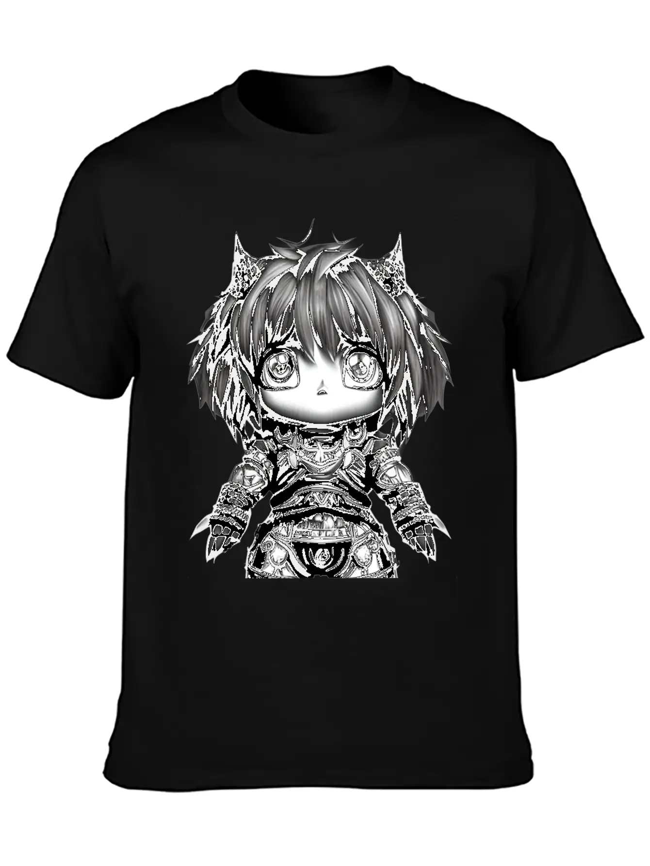 Kawaii Fantasy Character Unisex Casual T-Shirt – Clean Design For Daily Comfort