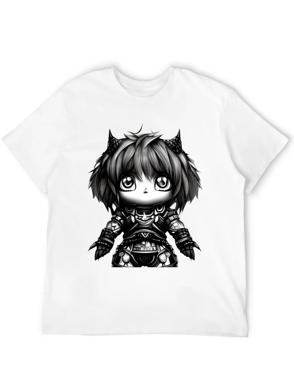 Kawaii Fantasy Character Unisex Casual T-Shirt – Clean Design For Daily Comfort