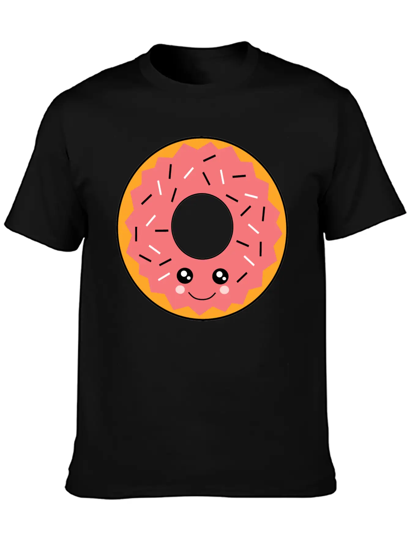 Kawaii Food Unisex Casual T-Shirt – Clean Design For Daily Comfort