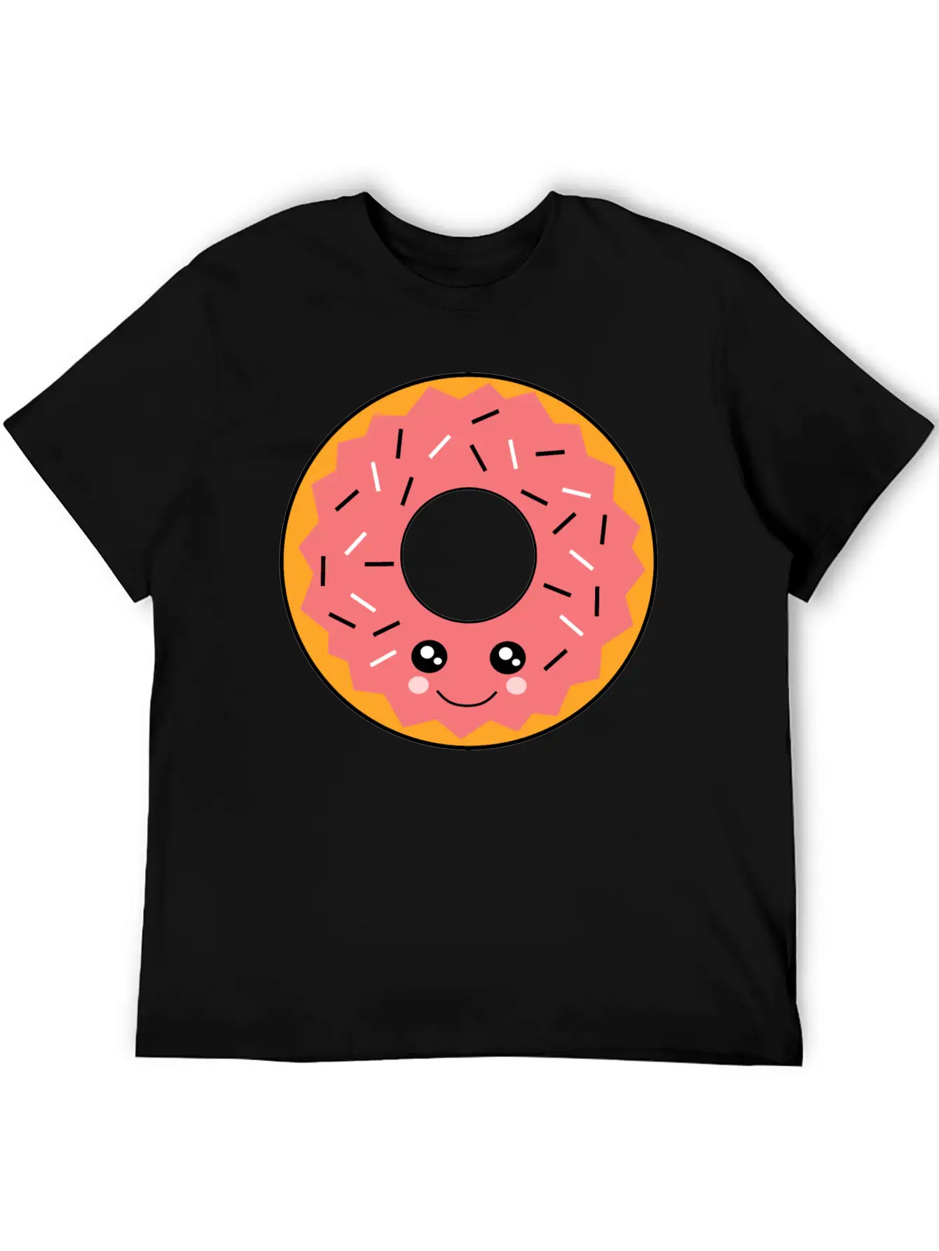 Kawaii Food Unisex Casual T-Shirt – Clean Design For Daily Comfort