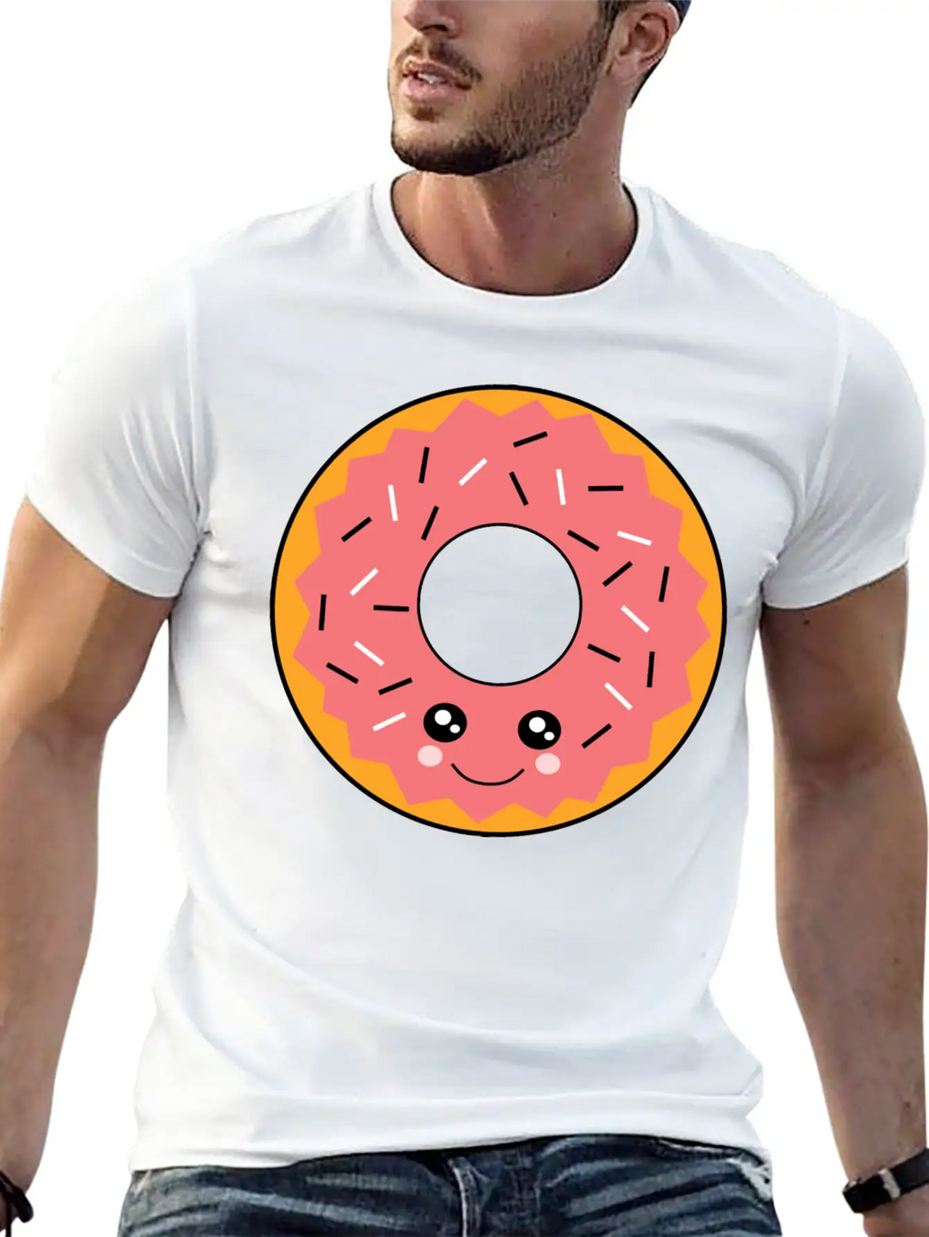 Kawaii Food Unisex Casual T-Shirt – Clean Design For Daily Comfort