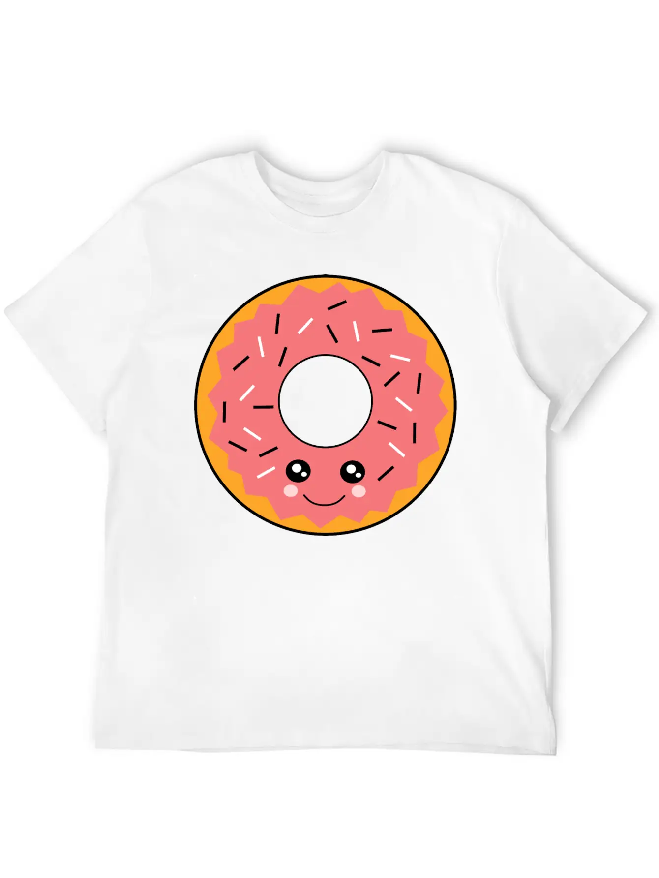 Kawaii Food Unisex Casual T-Shirt – Clean Design For Daily Comfort