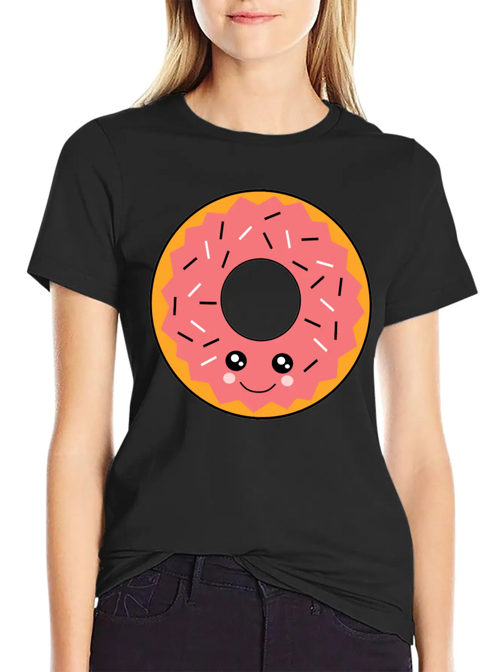 Kawaii Food Unisex Casual T-Shirt – Clean Design For Daily Comfort