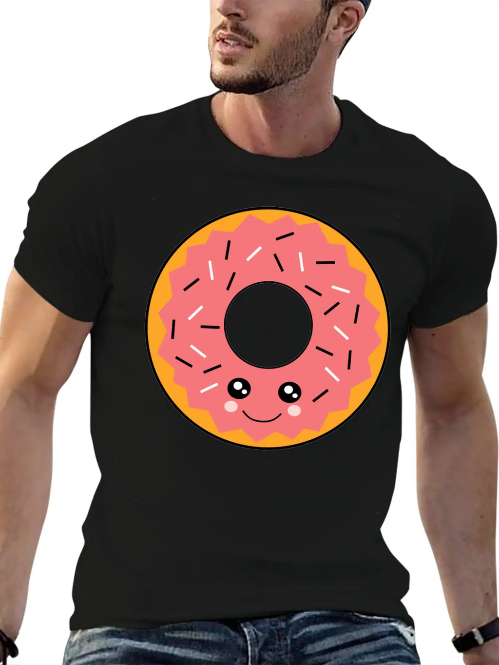 Kawaii Food Unisex Casual T-Shirt – Clean Design For Daily Comfort