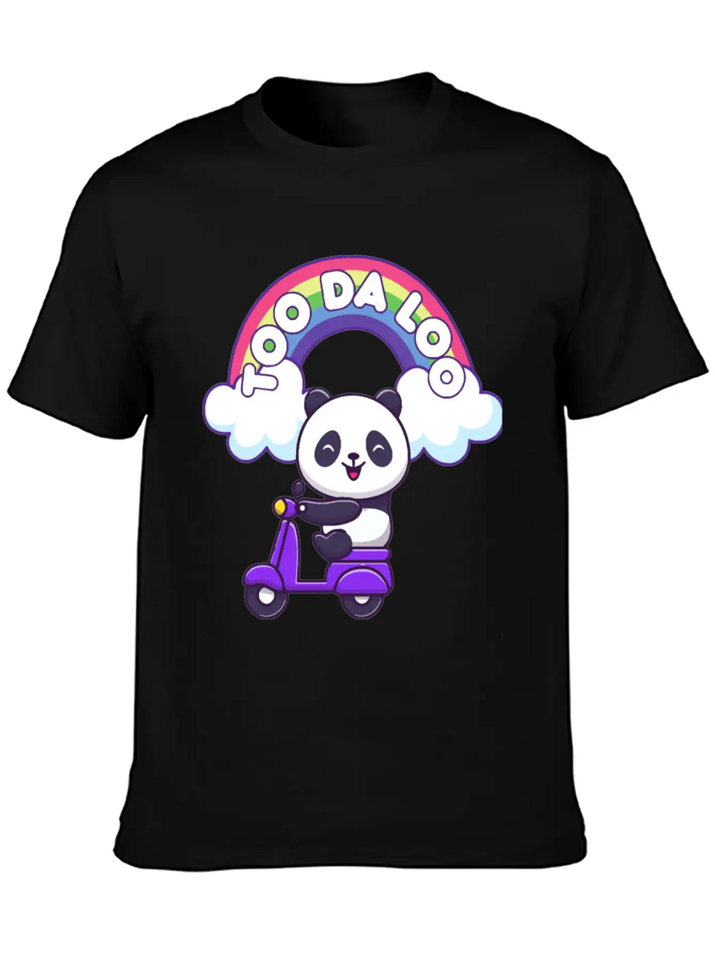 Kawaii Panda Breathable Soft Cotton T-Shirt – Timeless Casual Look