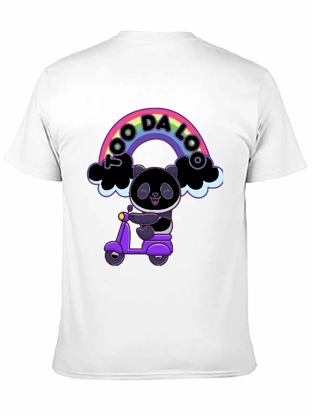 Kawaii Panda Breathable Soft Cotton T-Shirt – Timeless Casual Look