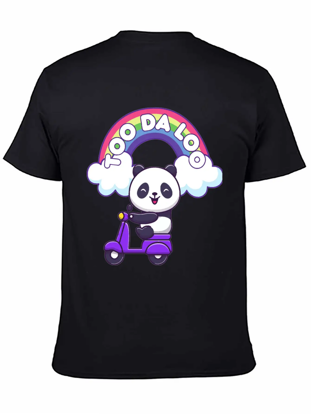 Kawaii Panda Breathable Soft Cotton T-Shirt – Timeless Casual Look
