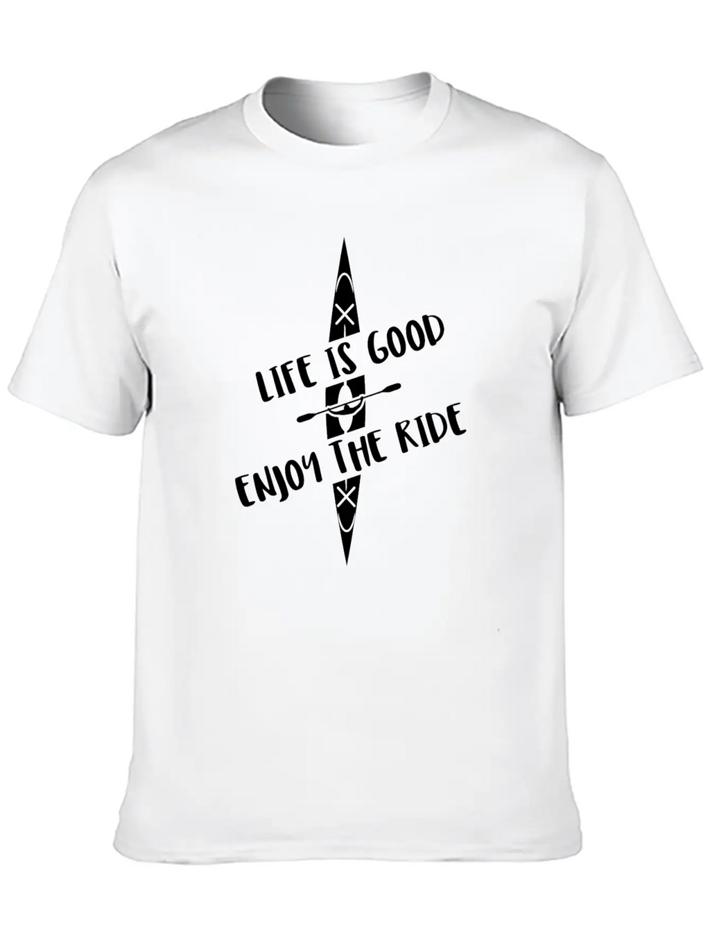 Kayak Kayaking Boat Canoe Water Sports Rafting Casual Graphic T-Shirt – Simple And Comfortable Daily Wear