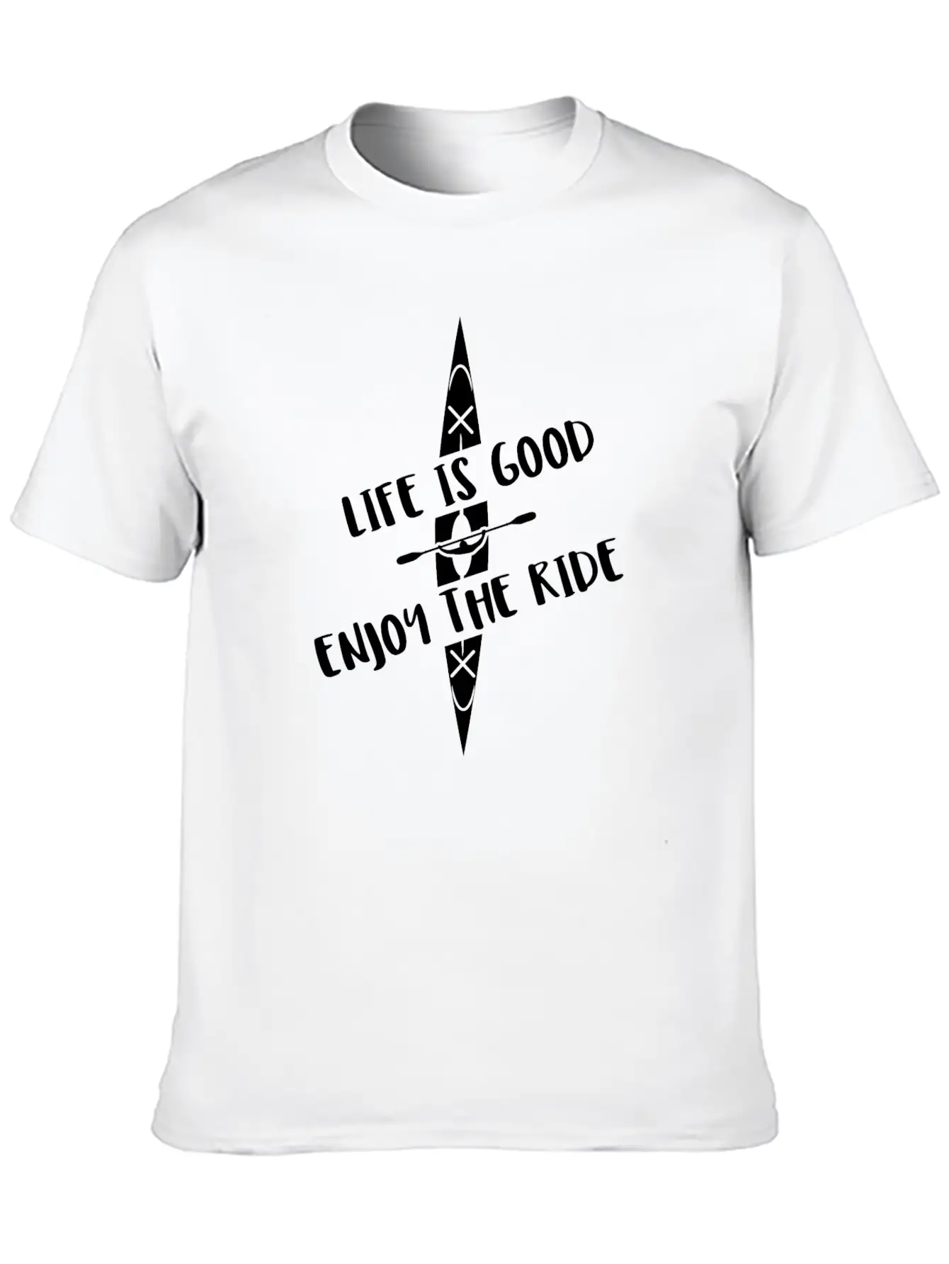Kayak Kayaking Boat Canoe Water Sports Rafting Casual Graphic T-Shirt – Simple And Comfortable Daily Wear
