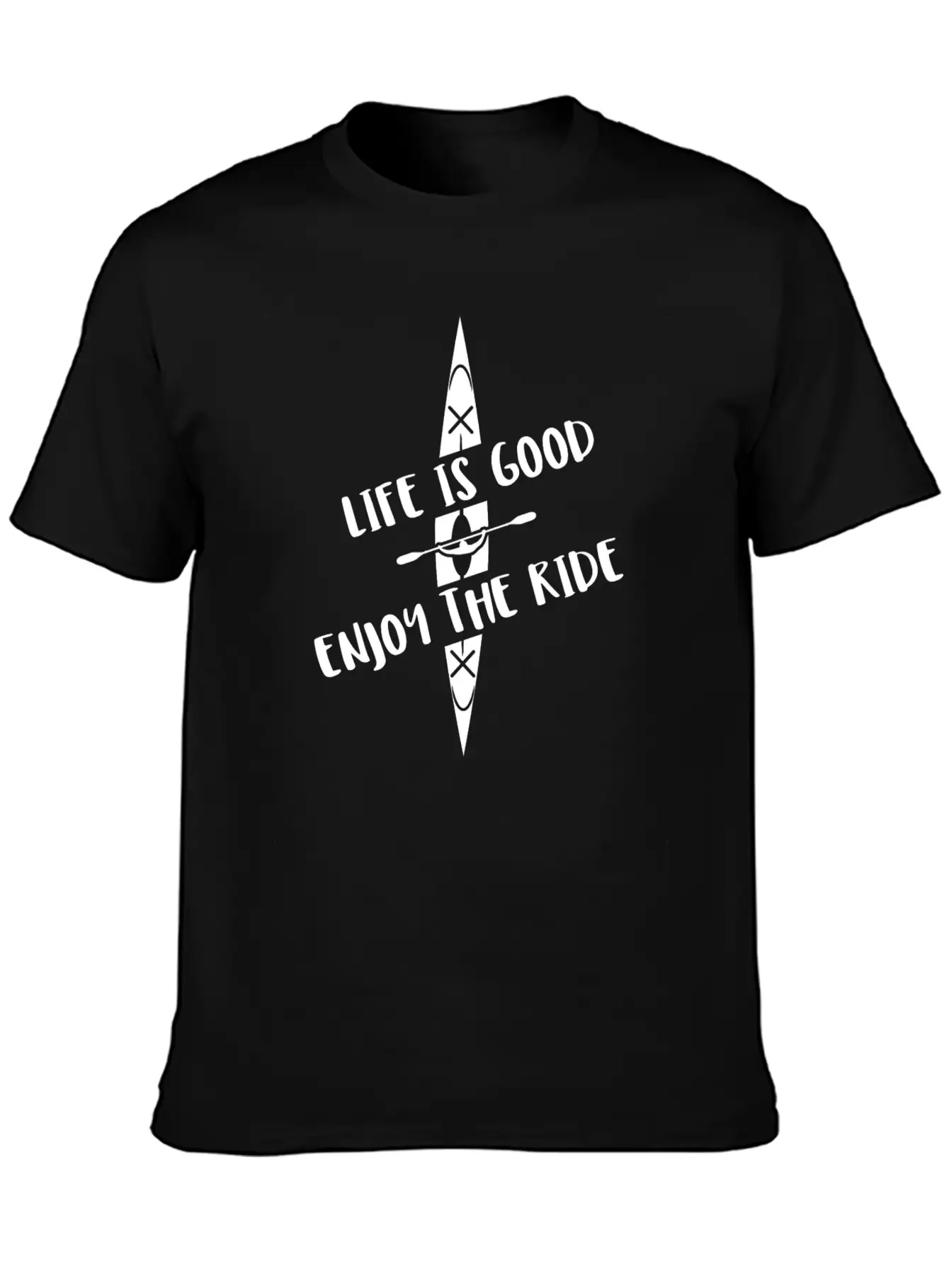 Kayak Kayaking Boat Canoe Water Sports Rafting Casual Graphic T-Shirt – Simple And Comfortable Daily Wear
