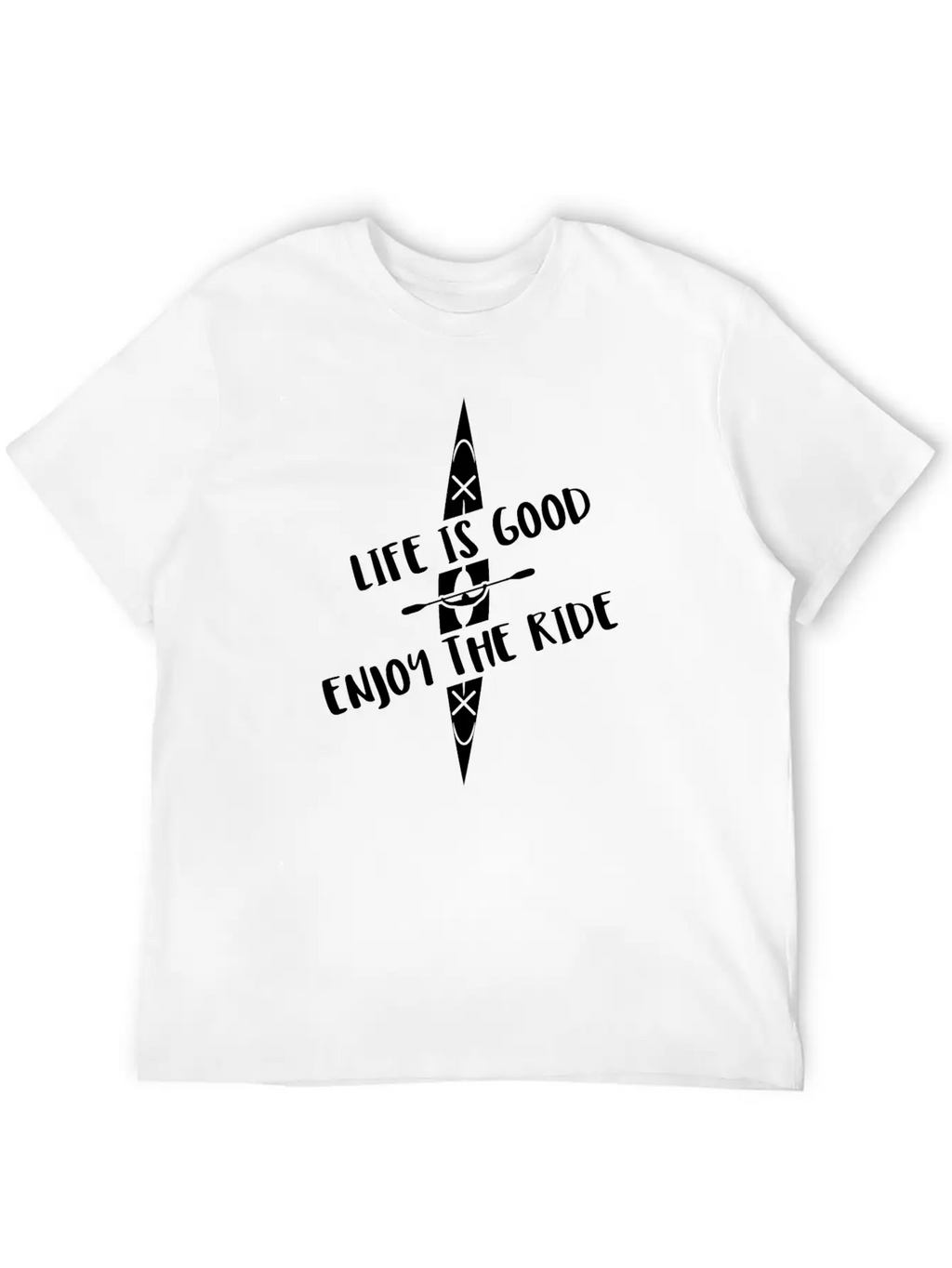 Kayak Kayaking Boat Canoe Water Sports Rafting Casual Graphic T-Shirt – Simple And Comfortable Daily Wear