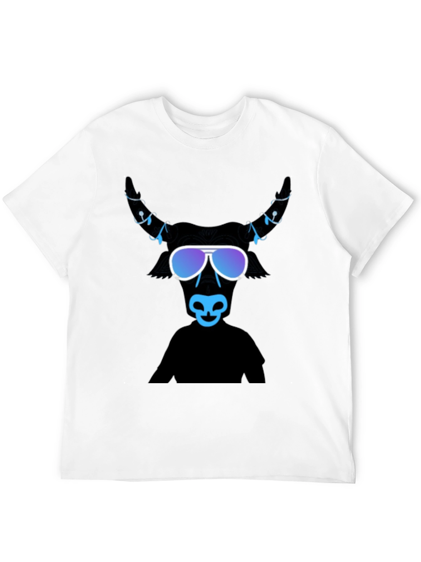 Cool Bull Graphic Tee - Black