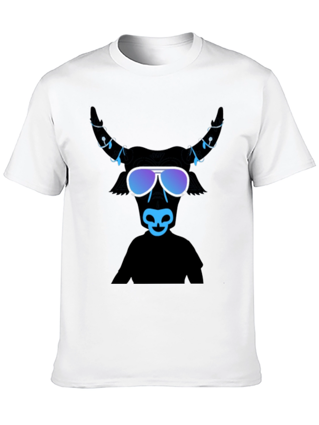 Cool Bull Graphic Tee - Black