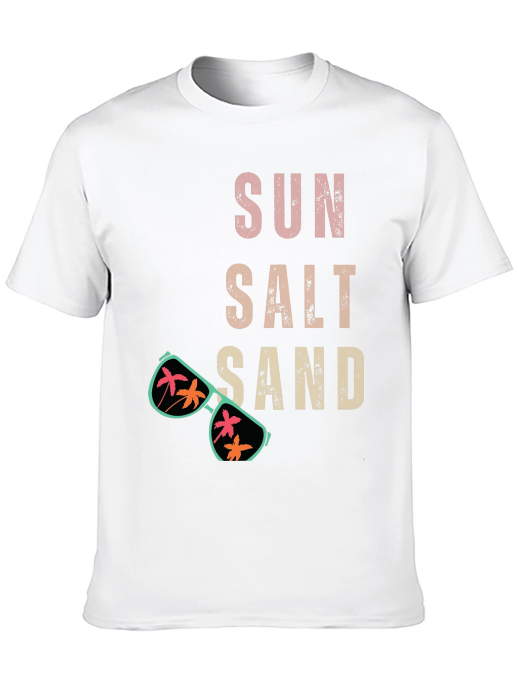 Sun Salt Sand Graphic Tee - Vacation Vibes