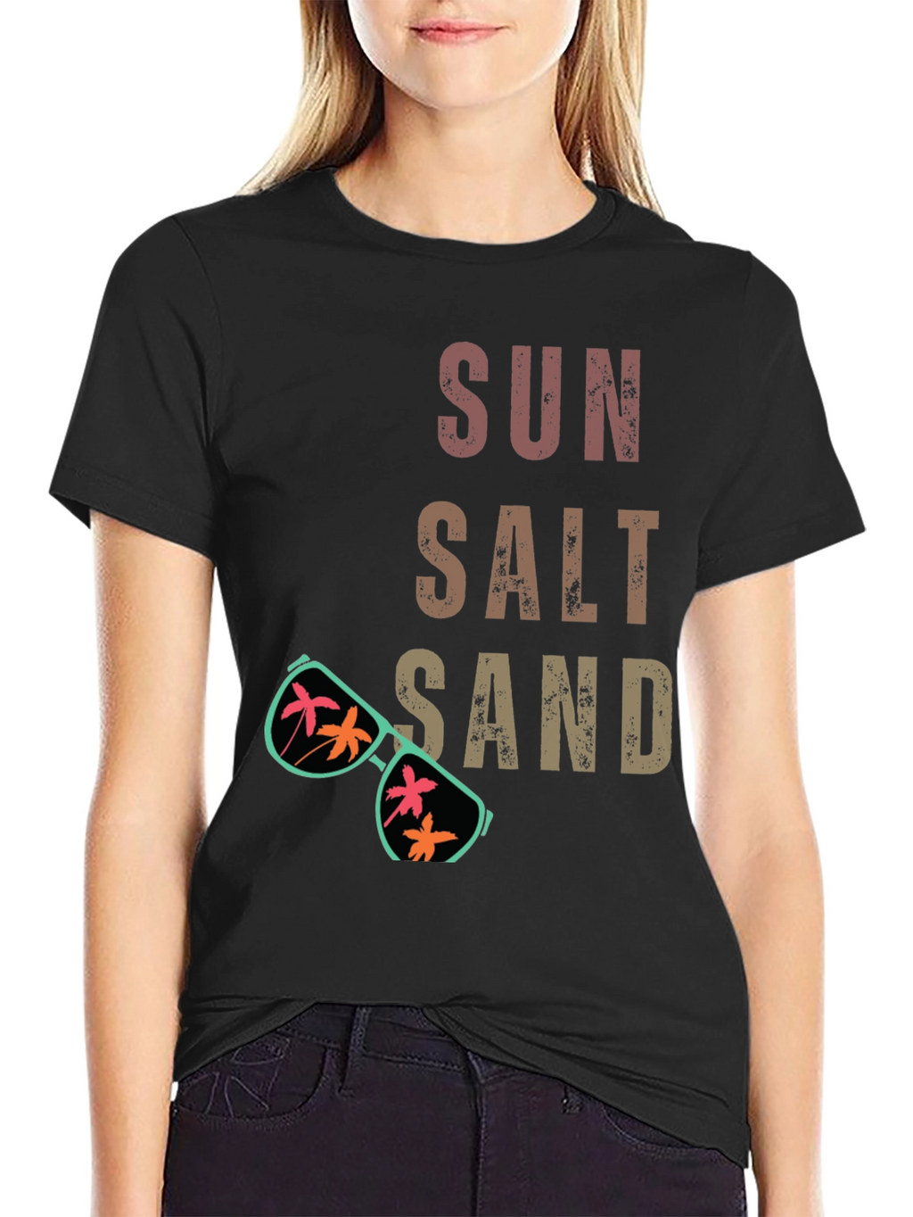 Sun Salt Sand Graphic Tee - Vacation Vibes