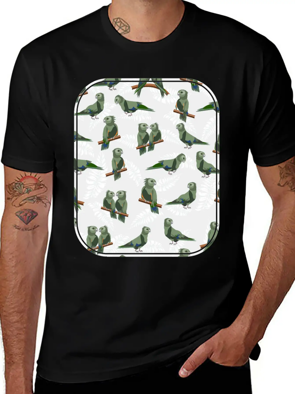 KEA PATTERN SHIRT Unisex Casual T-Shirt – Clean Design For Daily Comfort