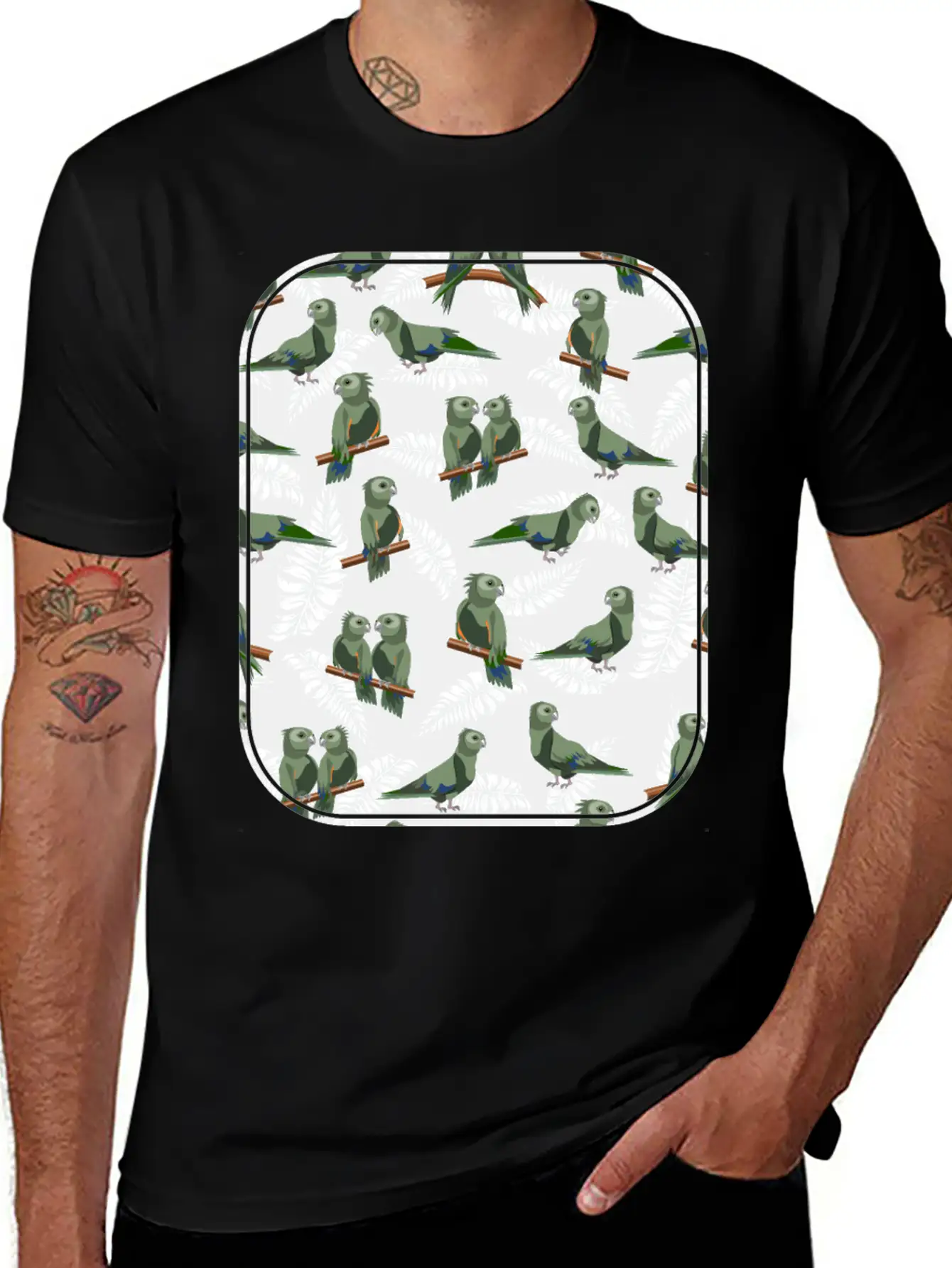 KEA PATTERN SHIRT Unisex Casual T-Shirt – Clean Design For Daily Comfort