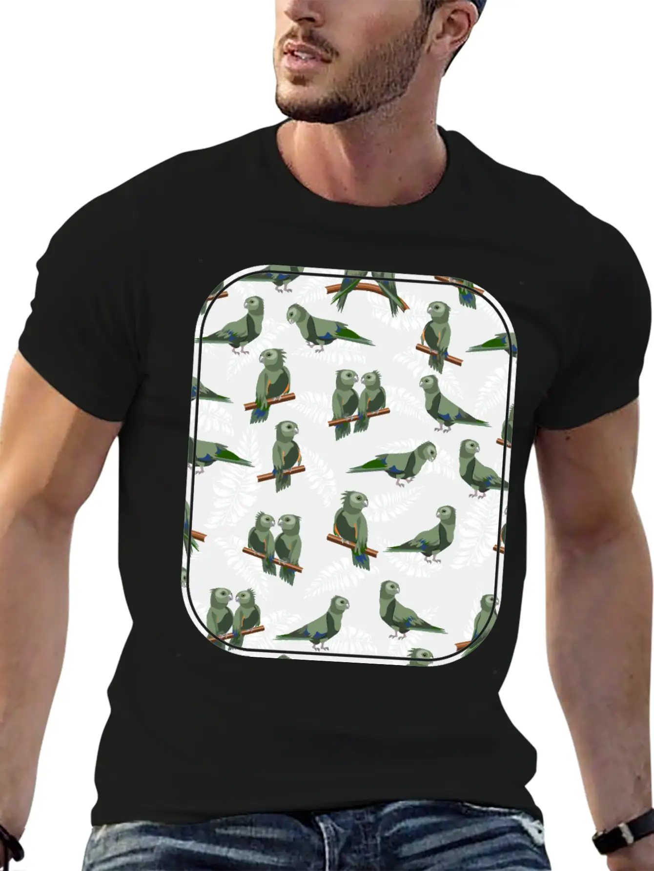 KEA PATTERN SHIRT Unisex Casual T-Shirt – Clean Design For Daily Comfort