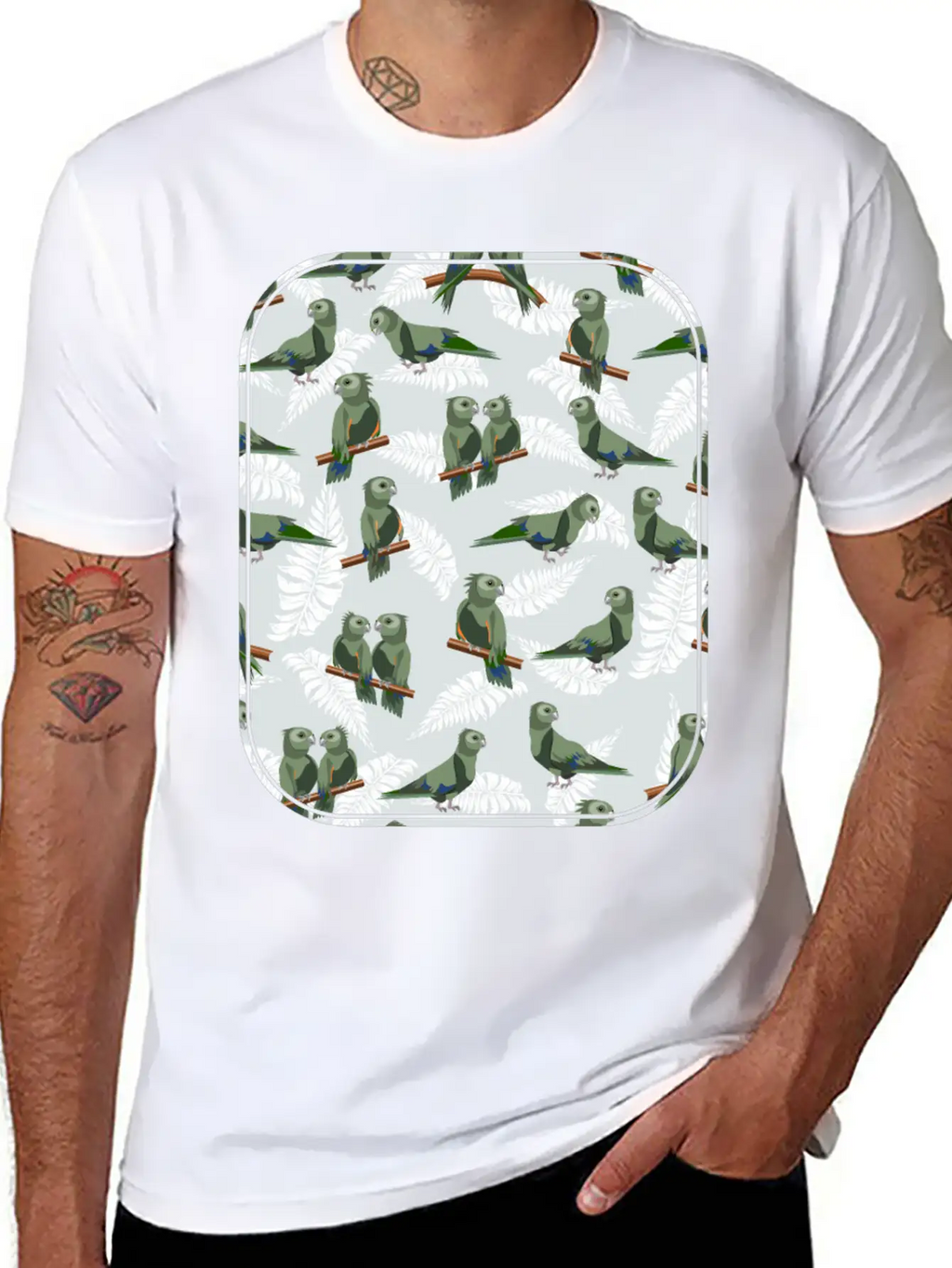 KEA PATTERN SHIRT Unisex Casual T-Shirt – Clean Design For Daily Comfort