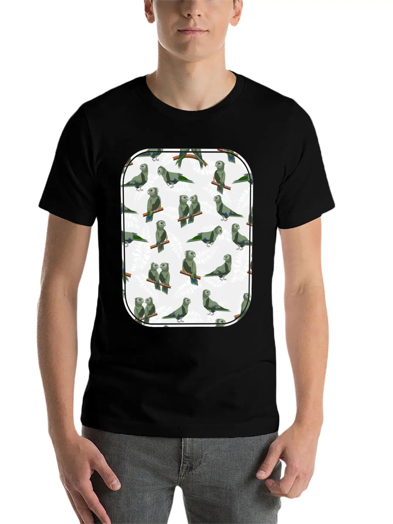 KEA PATTERN SHIRT Unisex Casual T-Shirt – Clean Design For Daily Comfort