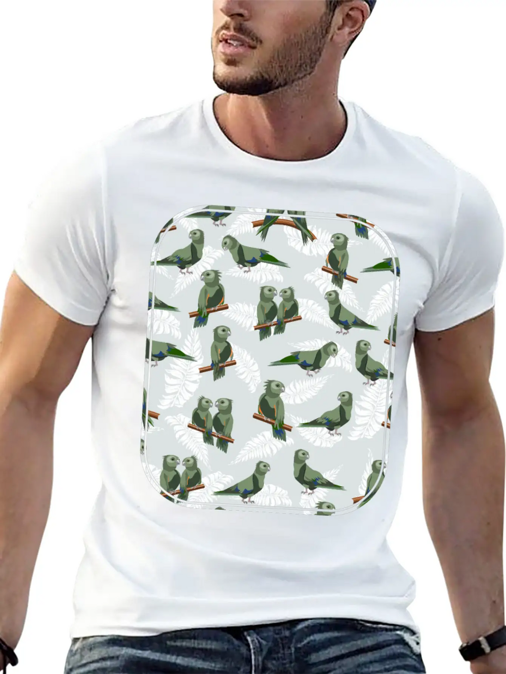 KEA PATTERN SHIRT Unisex Casual T-Shirt – Clean Design For Daily Comfort