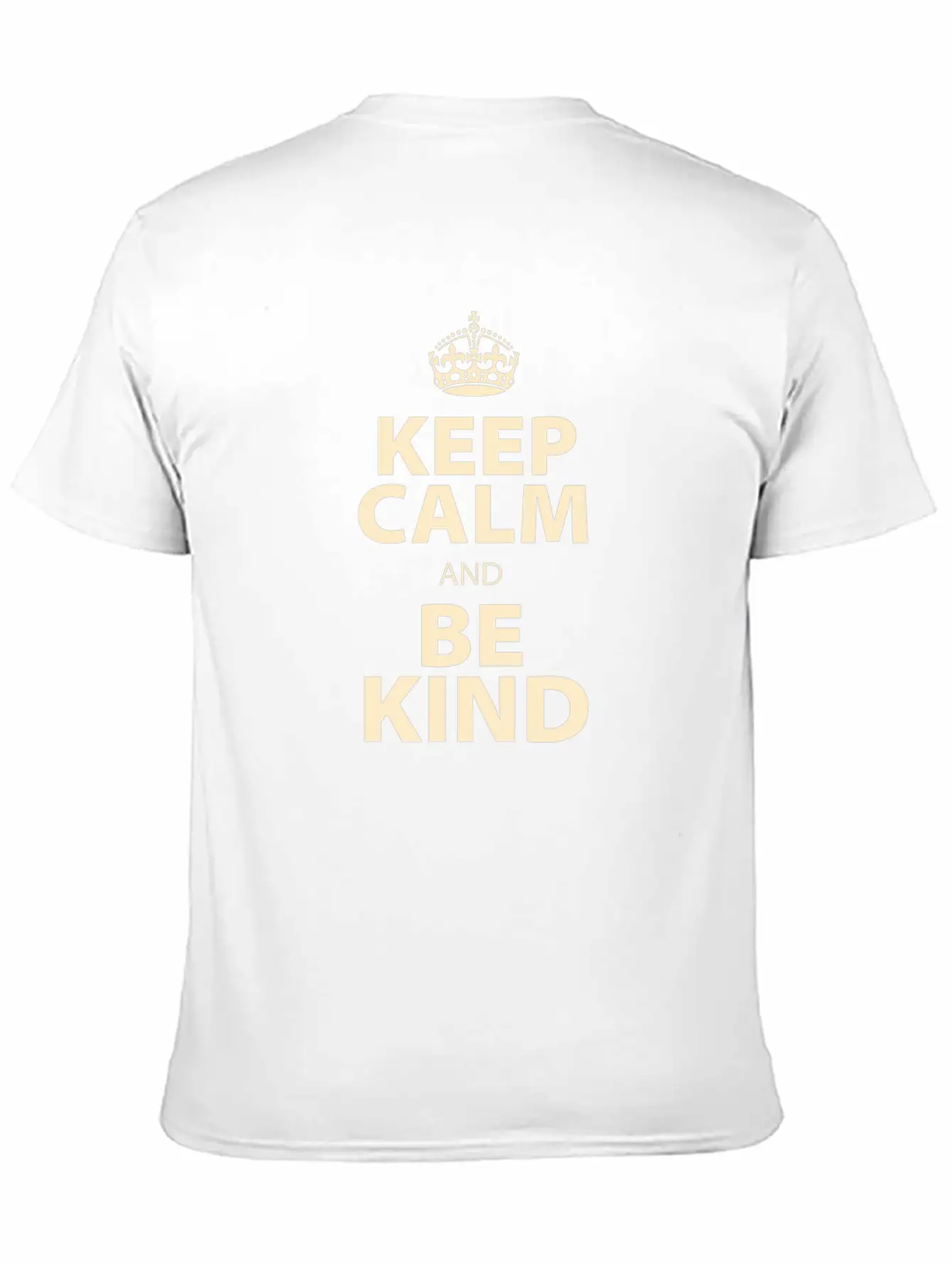 Keep Calm And Be Kind Stylish Everyday T-Shirt – Unisex Basic Cotton Tee