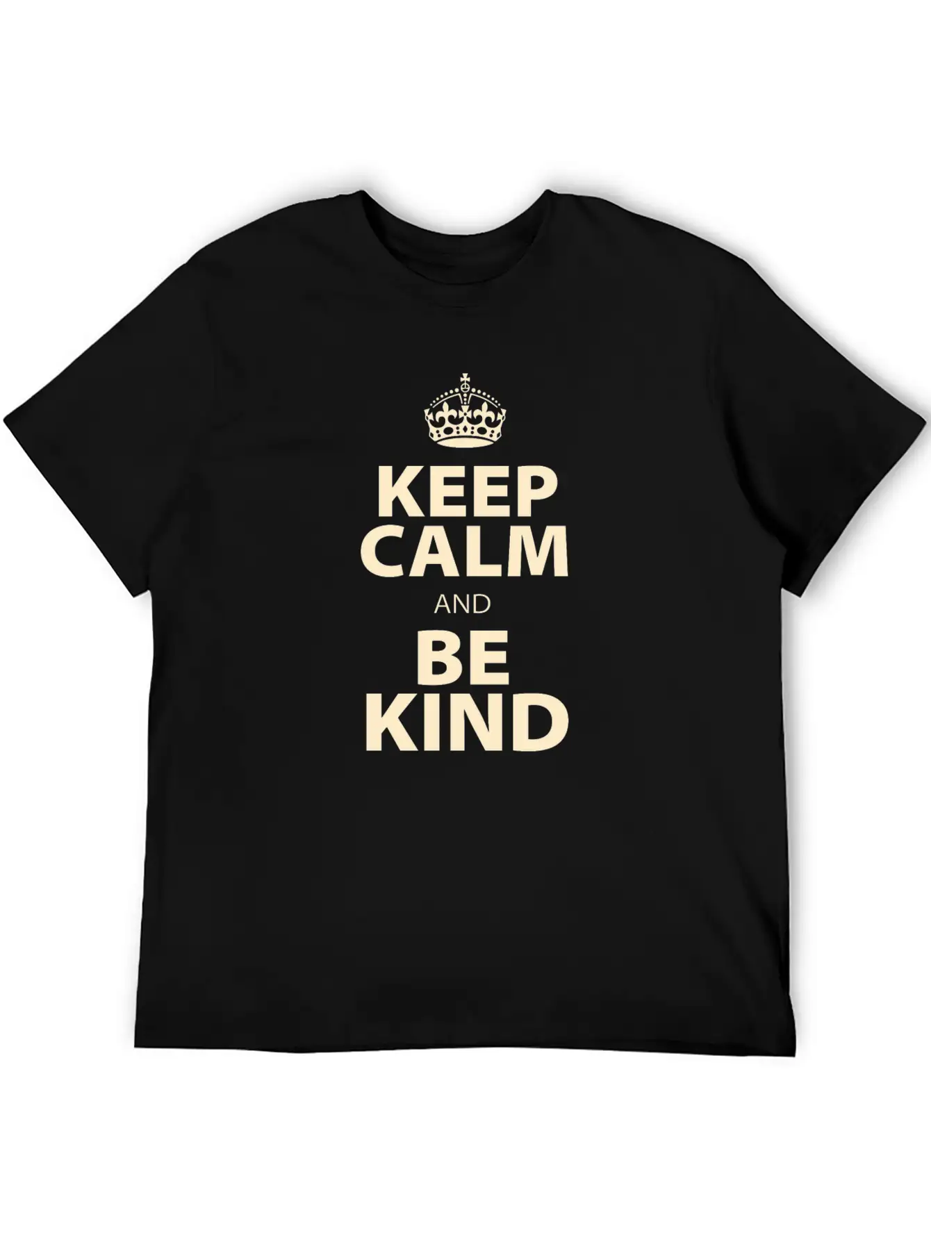 Keep Calm And Be Kind Stylish Everyday T-Shirt – Unisex Basic Cotton Tee