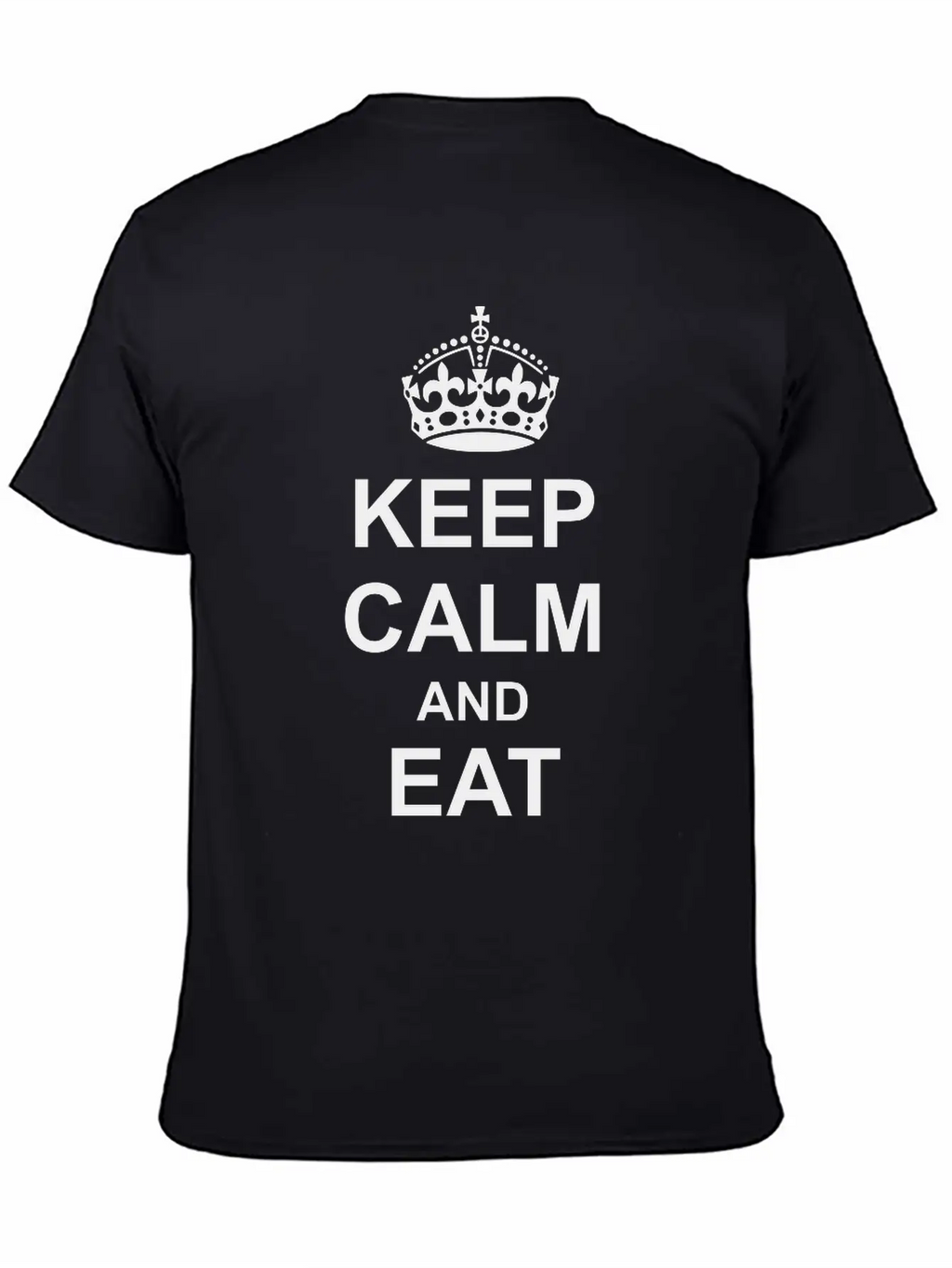Keep Calm And Eat Cookies Casual Graphic T-Shirt – Simple And Comfortable Daily Wear