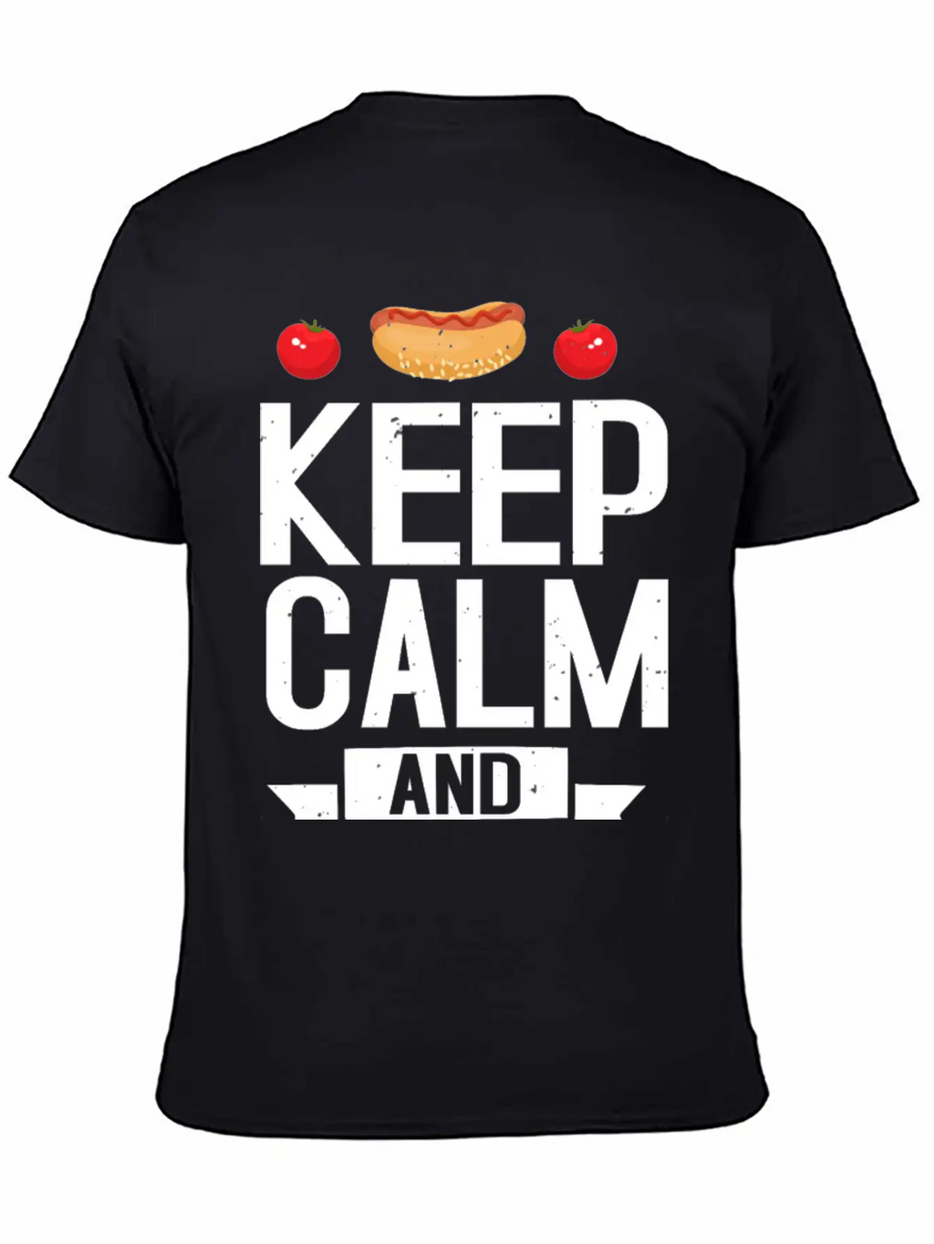 Keep Calm And Keto On Casual Graphic T-Shirt – Simple And Comfortable Daily Wear