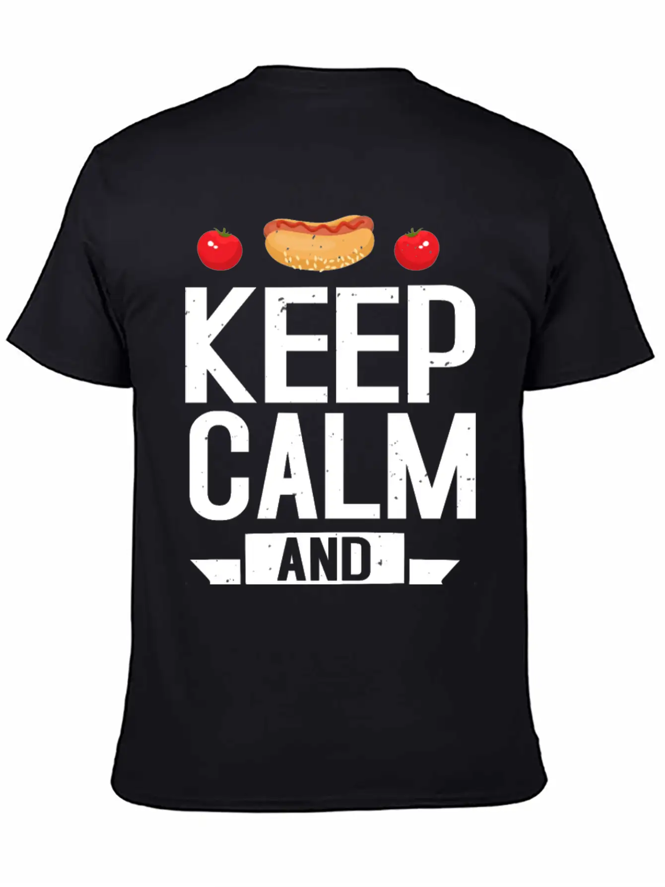 Keep Calm And Keto On Casual Graphic T-Shirt – Simple And Comfortable Daily Wear
