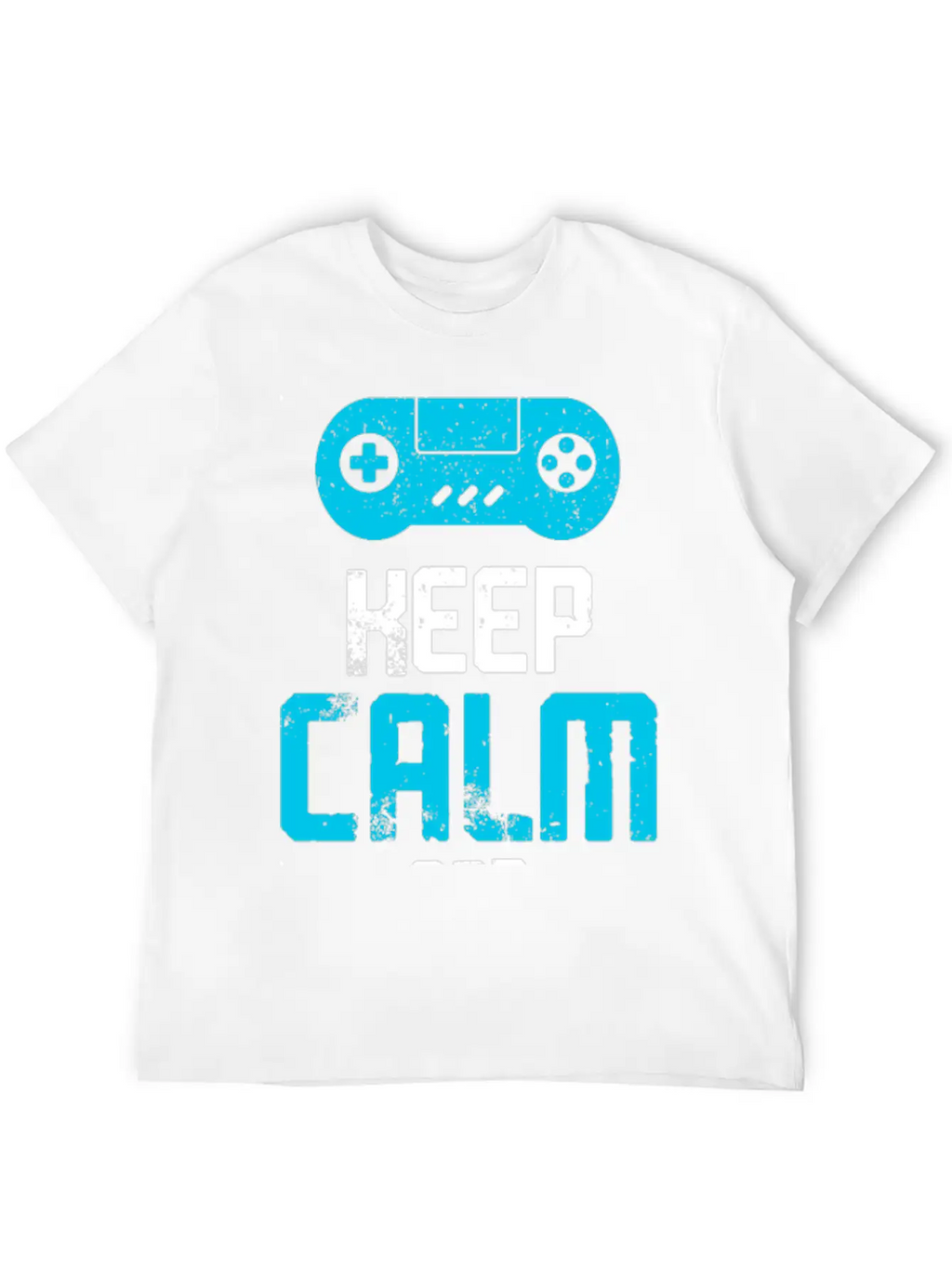 Keep Calm And Play Games Unisex Casual T-Shirt – Clean Design For Daily Comfort
