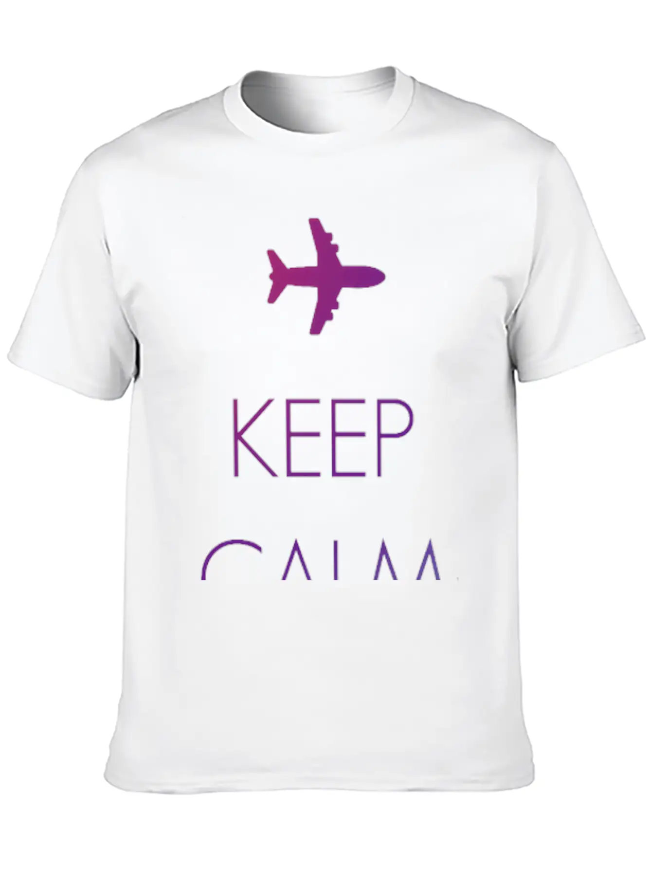 Keep Calm And Travel Often Breathable Soft Cotton T-Shirt – Timeless Casual Look