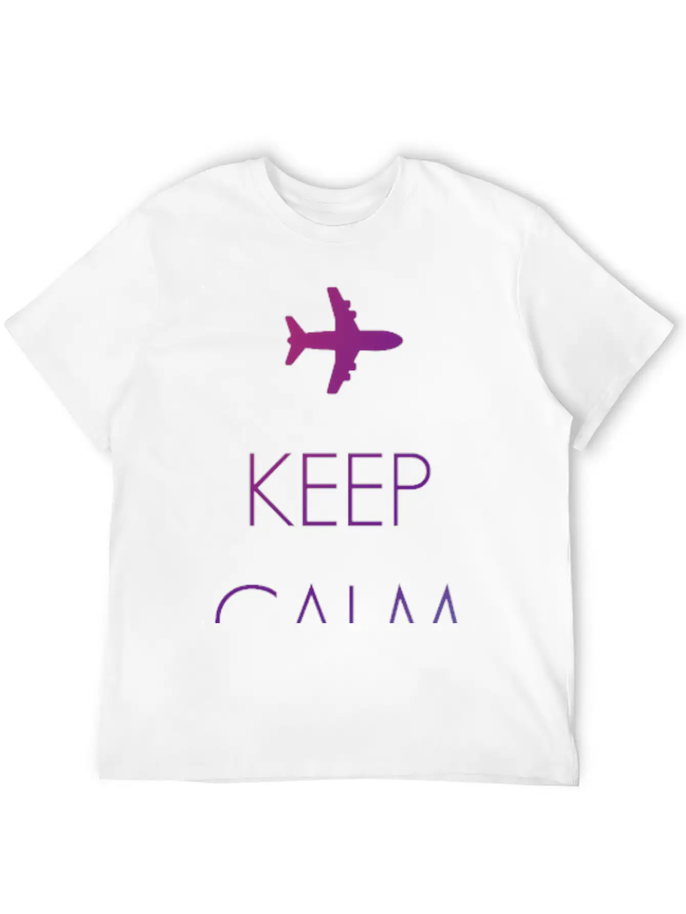 Keep Calm And Travel Often Breathable Soft Cotton T-Shirt – Timeless Casual Look
