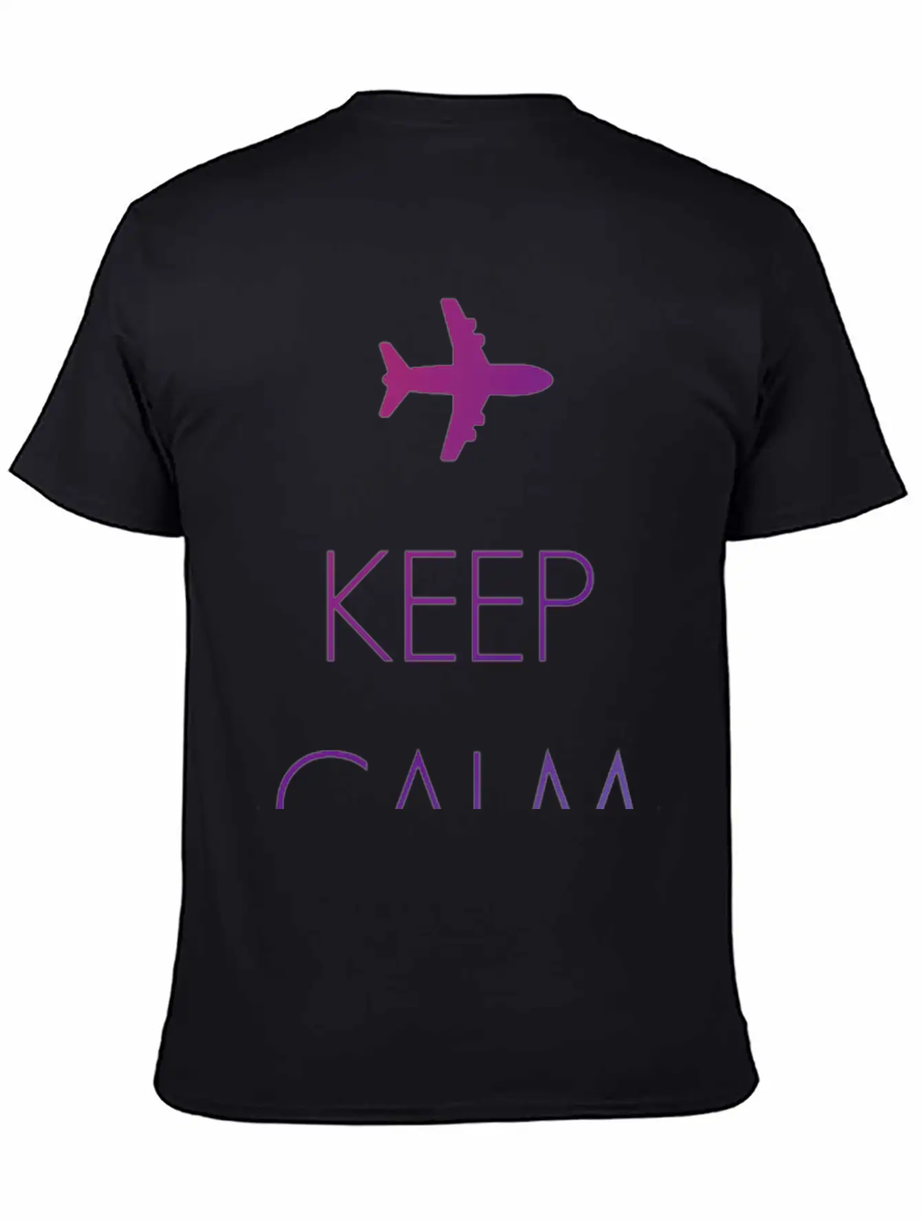 Keep Calm And Travel Often Breathable Soft Cotton T-Shirt – Timeless Casual Look