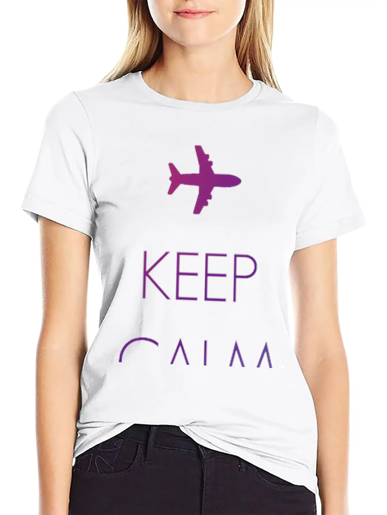 Keep Calm And Travel Often Breathable Soft Cotton T-Shirt – Timeless Casual Look