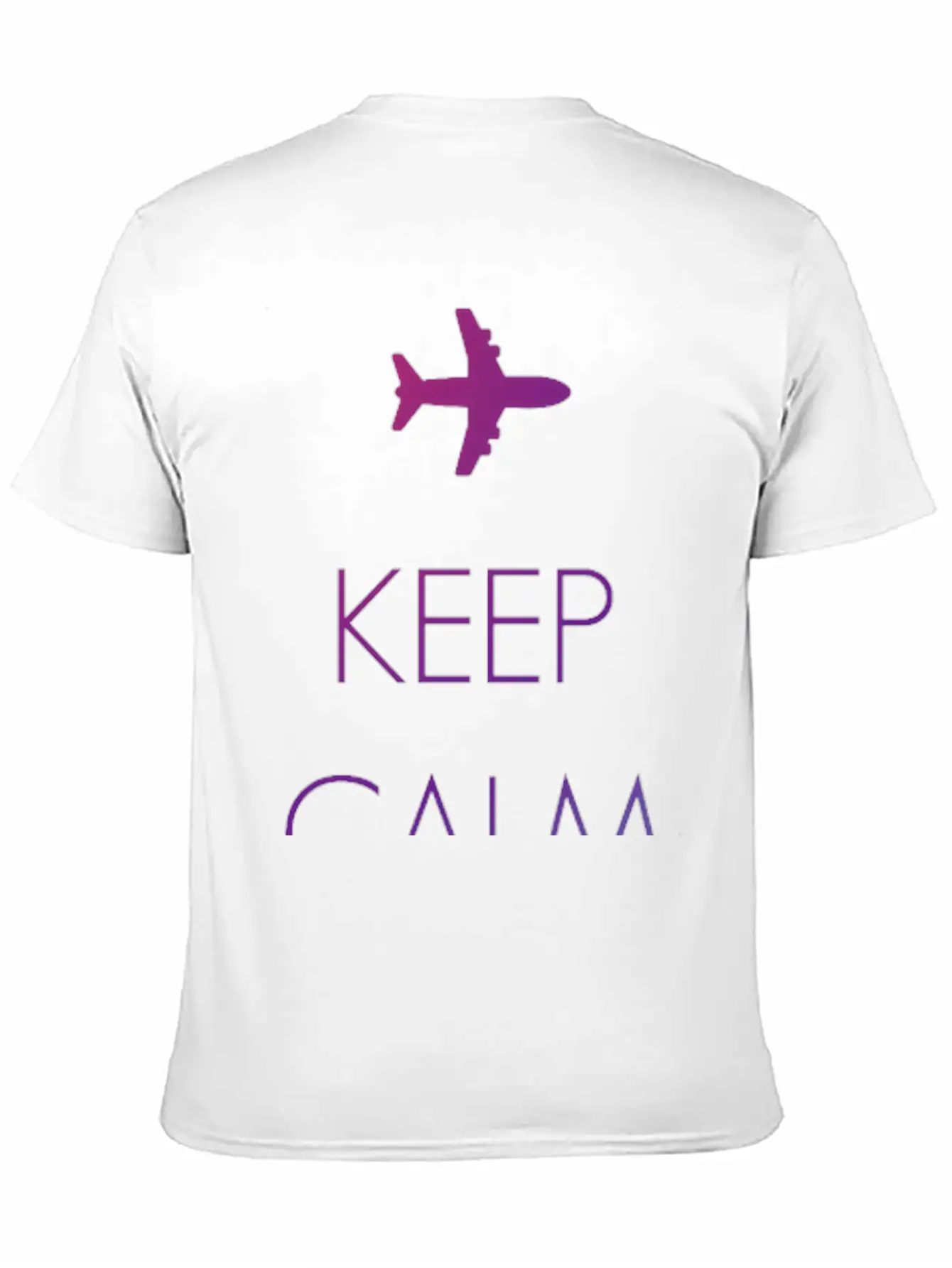 Keep Calm And Travel Often Breathable Soft Cotton T-Shirt – Timeless Casual Look