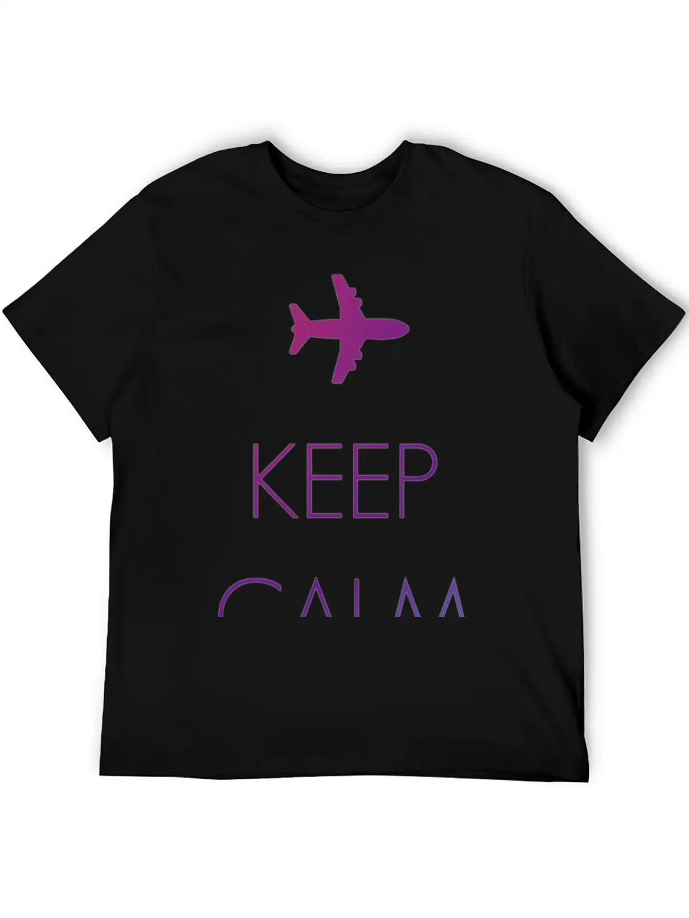 Keep Calm And Travel Often Breathable Soft Cotton T-Shirt – Timeless Casual Look
