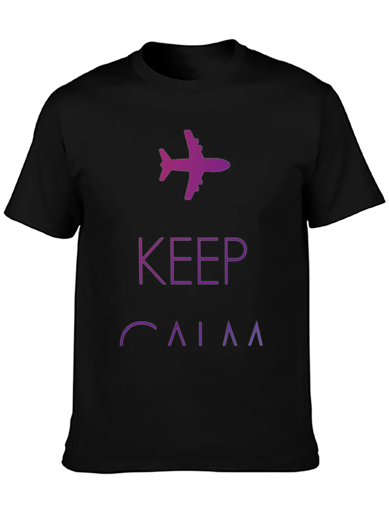Keep Calm And Travel Often Breathable Soft Cotton T-Shirt – Timeless Casual Look