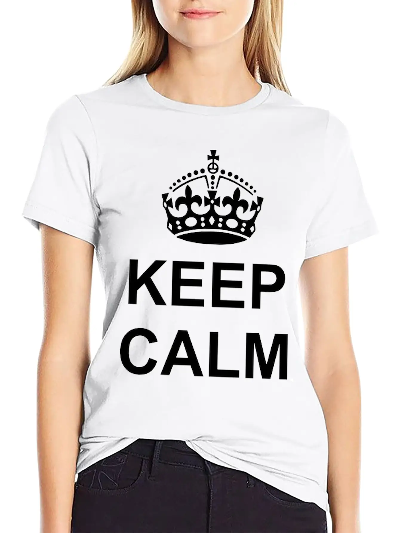 Keep Calm And X Ray On Unisex Casual T-Shirt – Clean Design For Daily Comfort