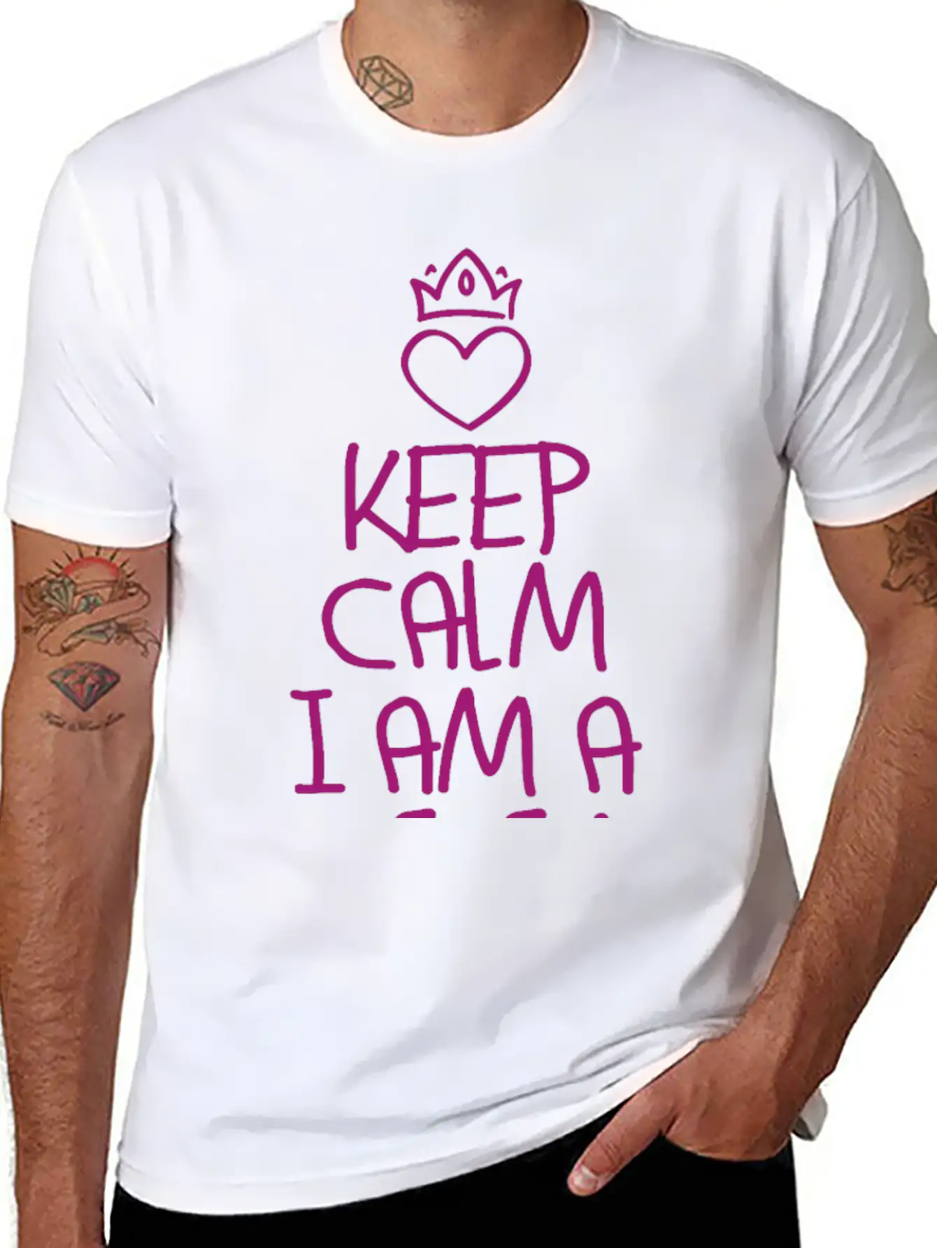 Keep Calm Cook Cool Cook Gift Unisex Short Sleeve Soft Cotton T-Shirt – Casual Everyday Wear