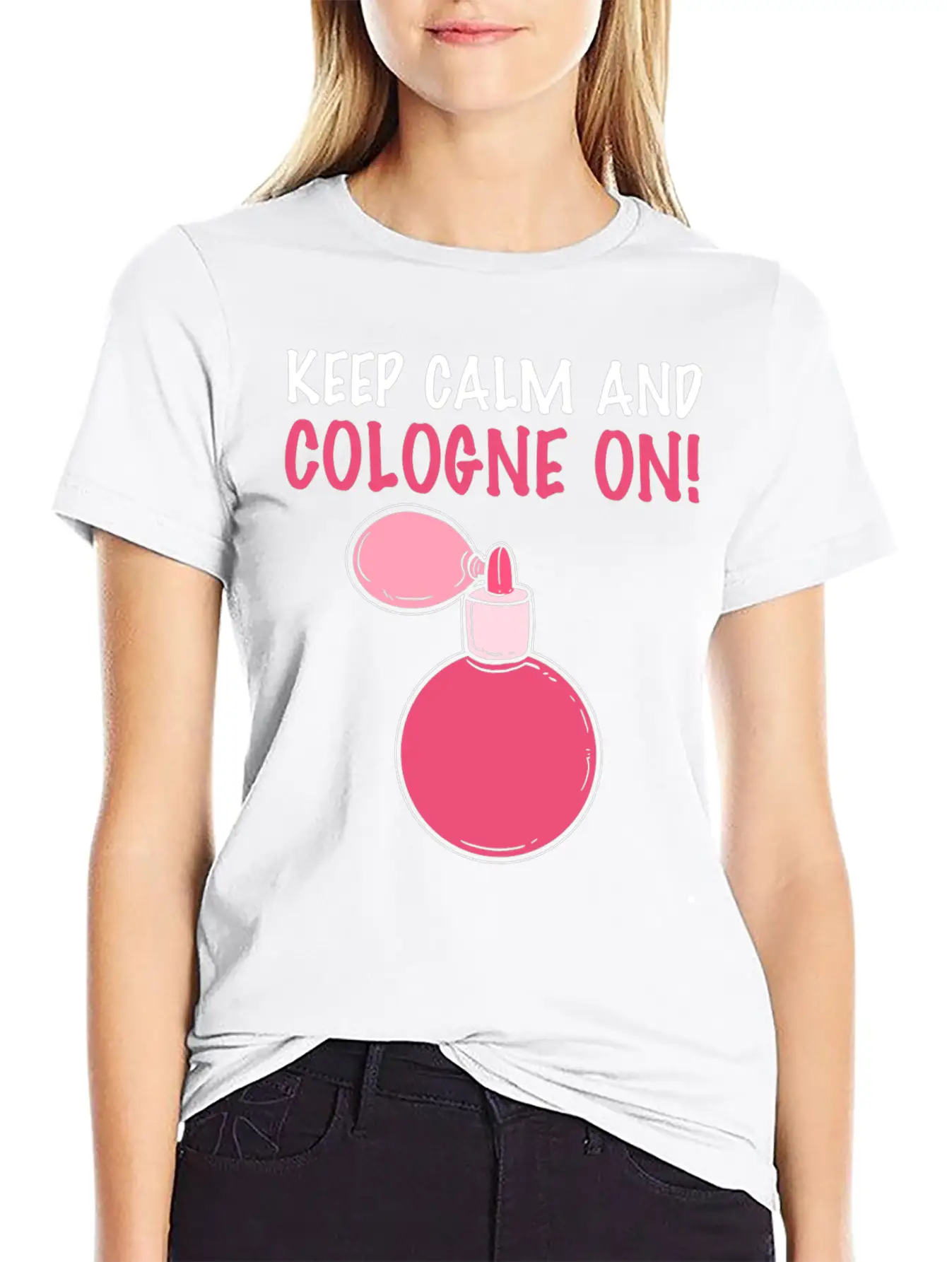 Keep Calm Relaxing Smell Gift Unisex Short Sleeve Soft Cotton T-Shirt – Casual Everyday Wear