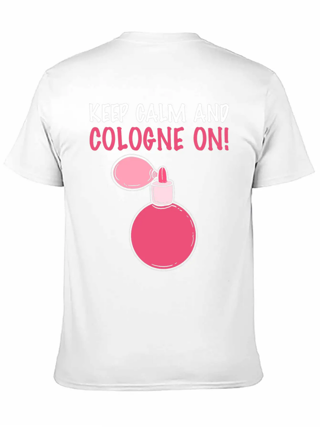 Keep Calm Relaxing Smell Gift Unisex Short Sleeve Soft Cotton T-Shirt – Casual Everyday Wear