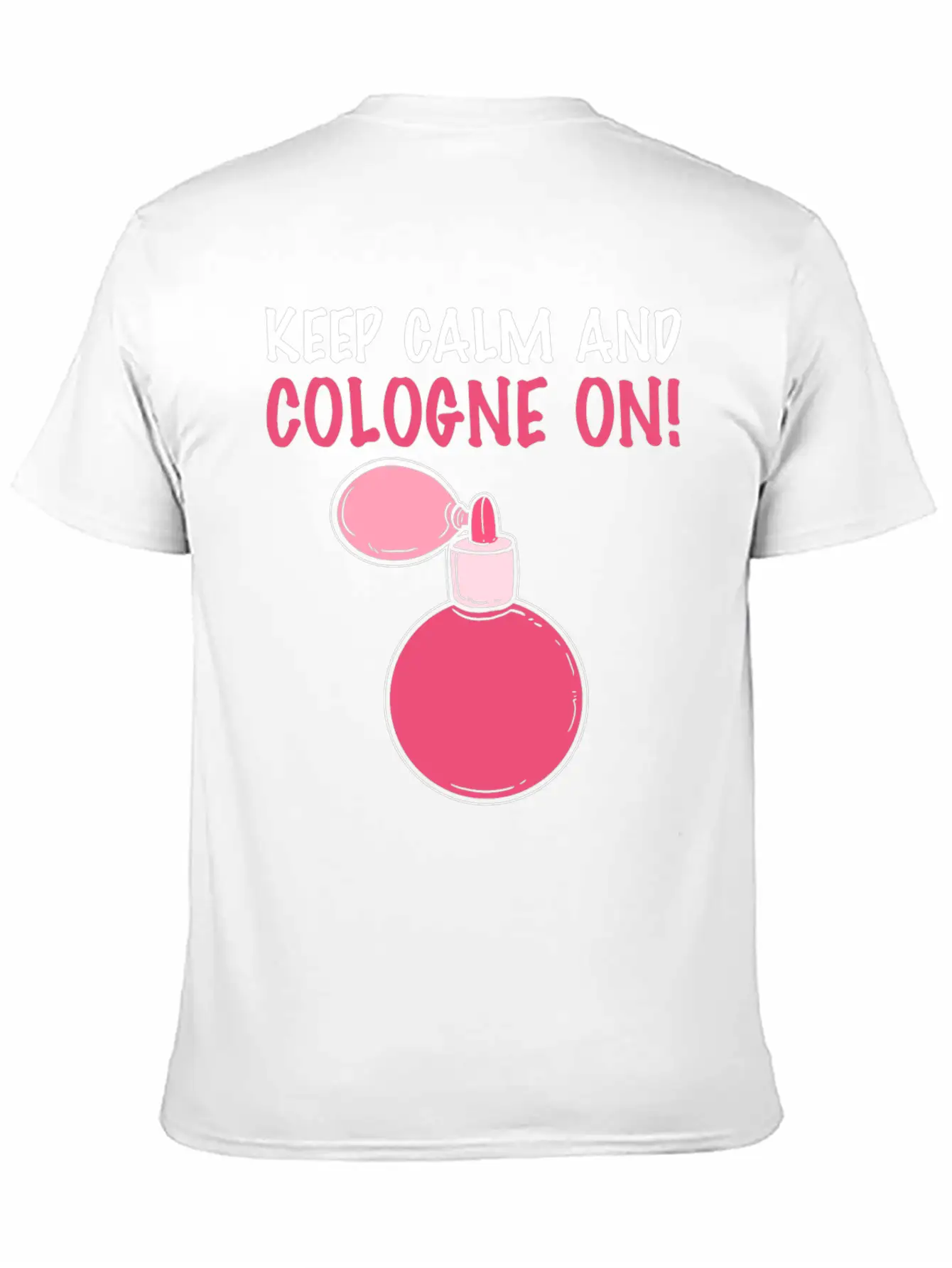 Keep Calm Relaxing Smell Gift Unisex Short Sleeve Soft Cotton T-Shirt – Casual Everyday Wear
