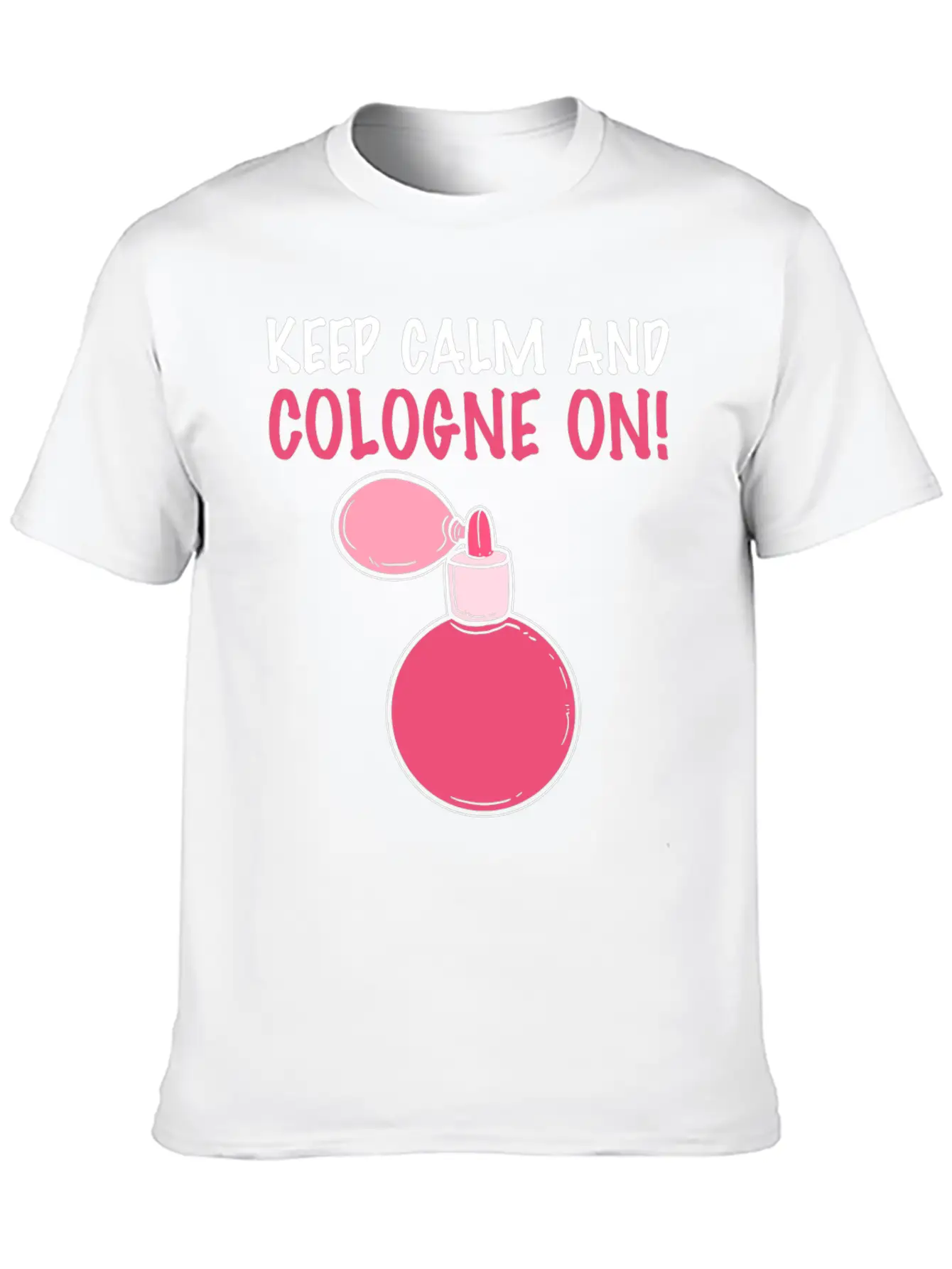 Keep Calm Relaxing Smell Gift Unisex Short Sleeve Soft Cotton T-Shirt – Casual Everyday Wear